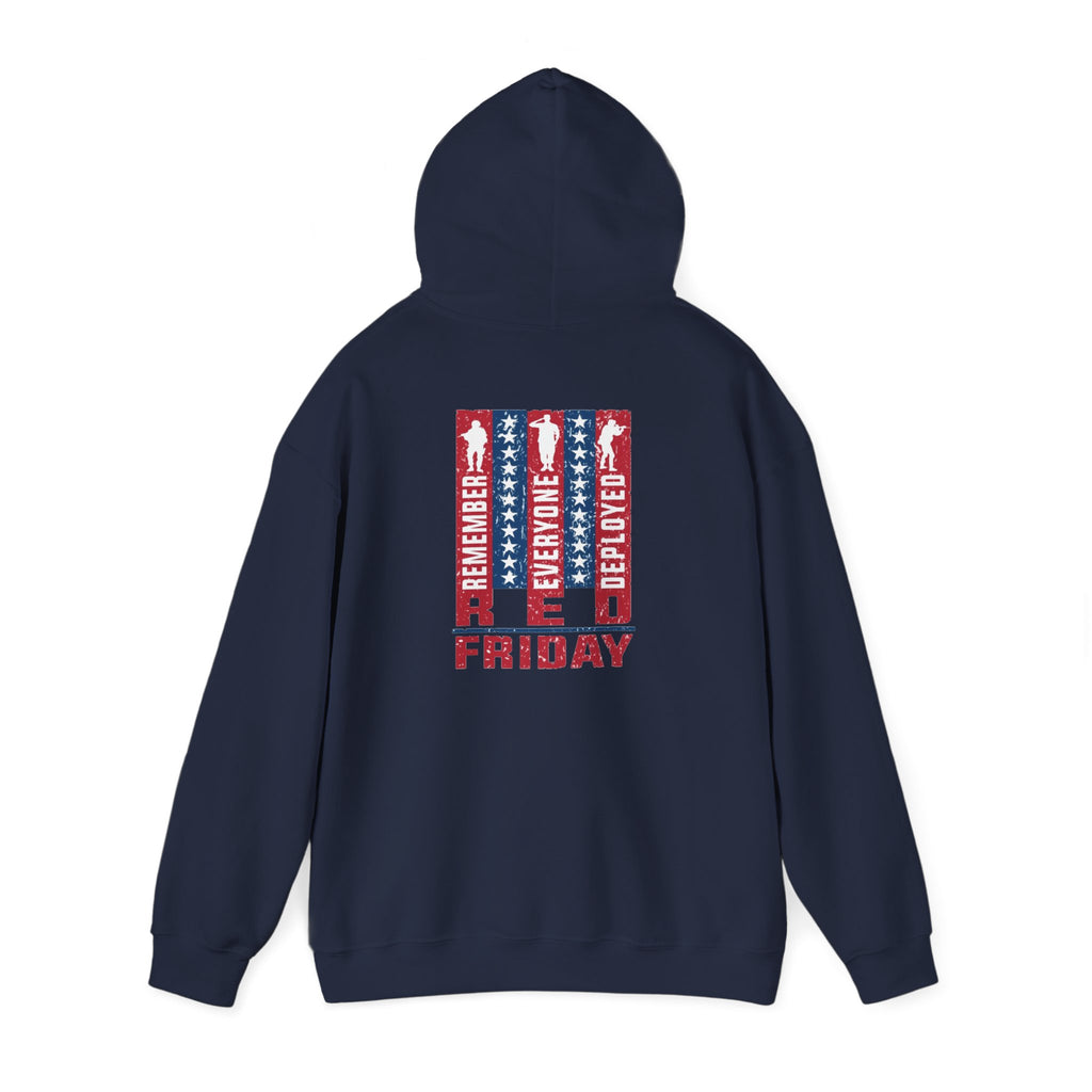 Red Friday Patriotic Hoodie Sweatshirt