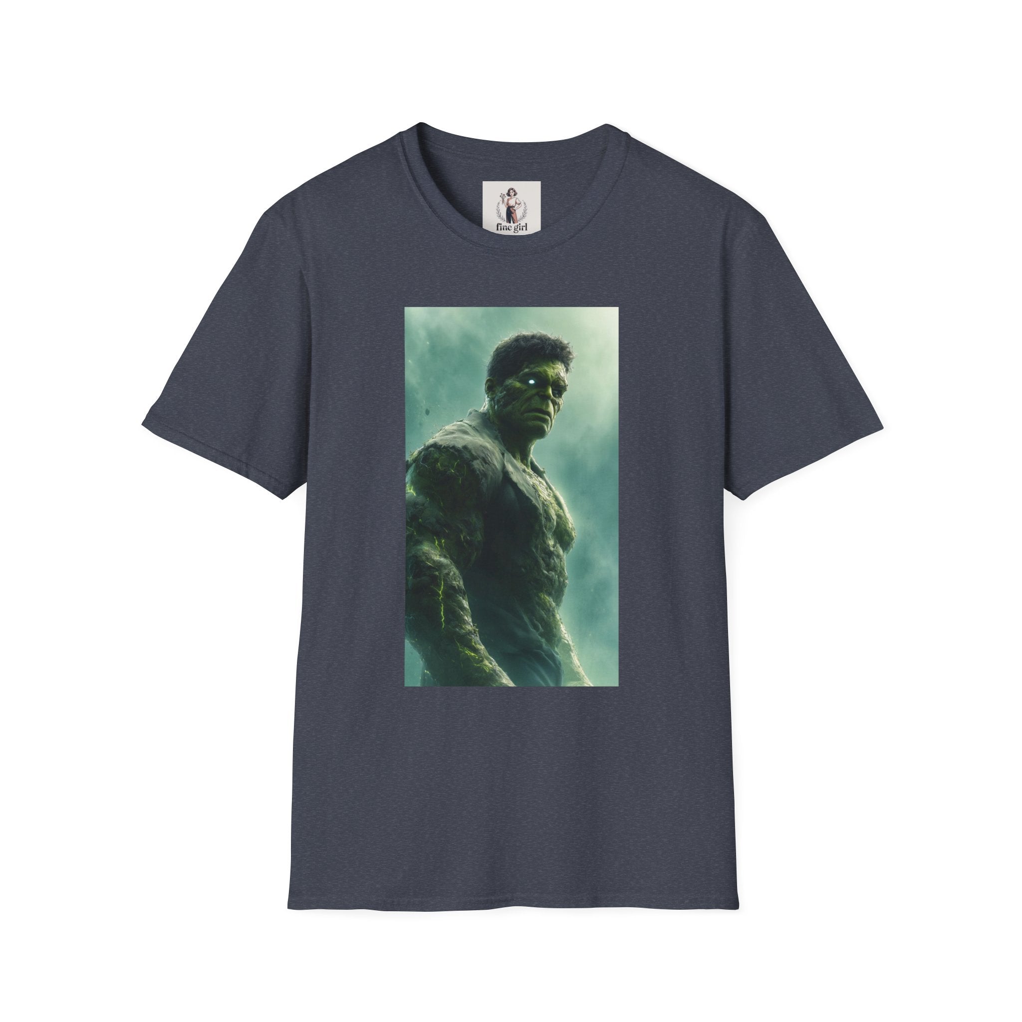 The Incredible Hulk Superhero Marvel Unisex Softstyle T-Shirt, Comic Book Tee, Geeky Clothing, Cosplay Costume Top