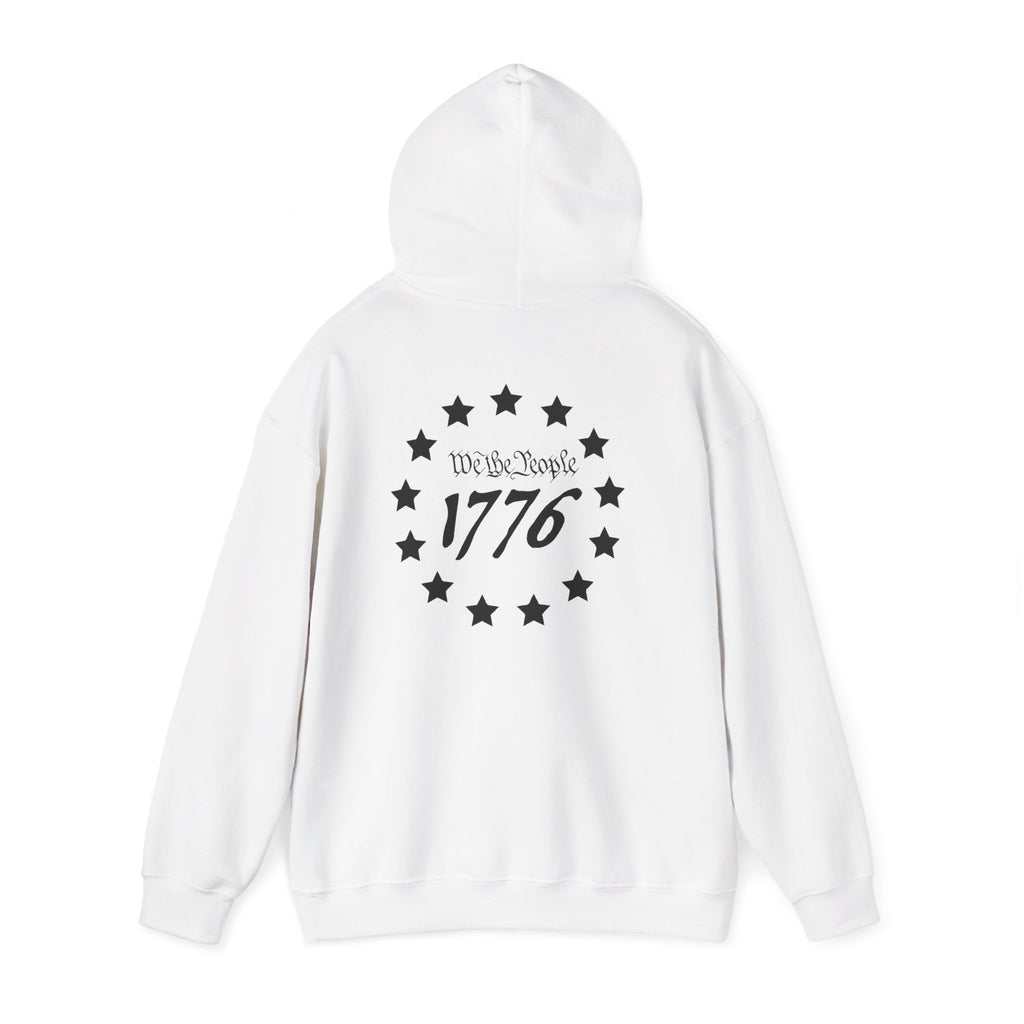 Patriotic Hoodie - We The People 1776 Unisex Blend