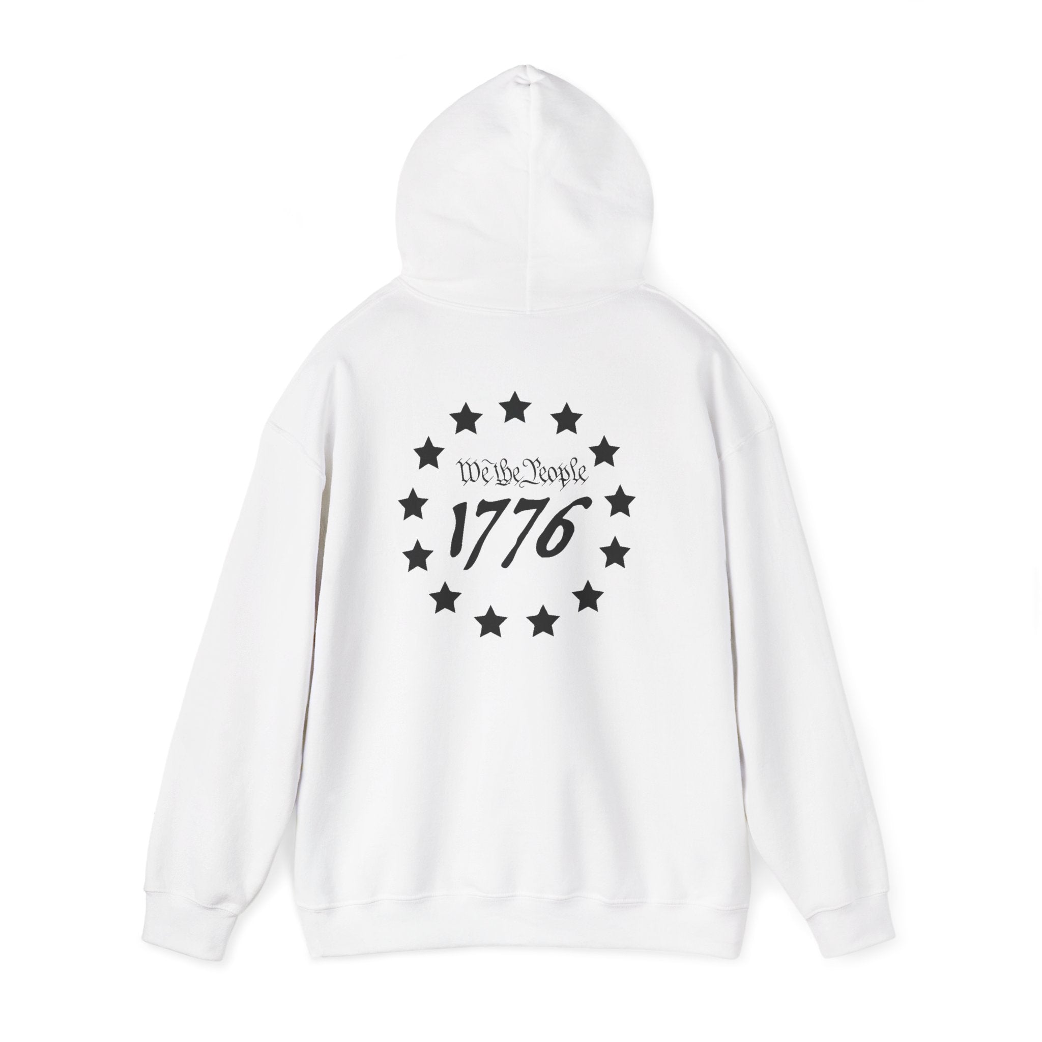Patriotic Hoodie - We The People 1776 Unisex Blend
