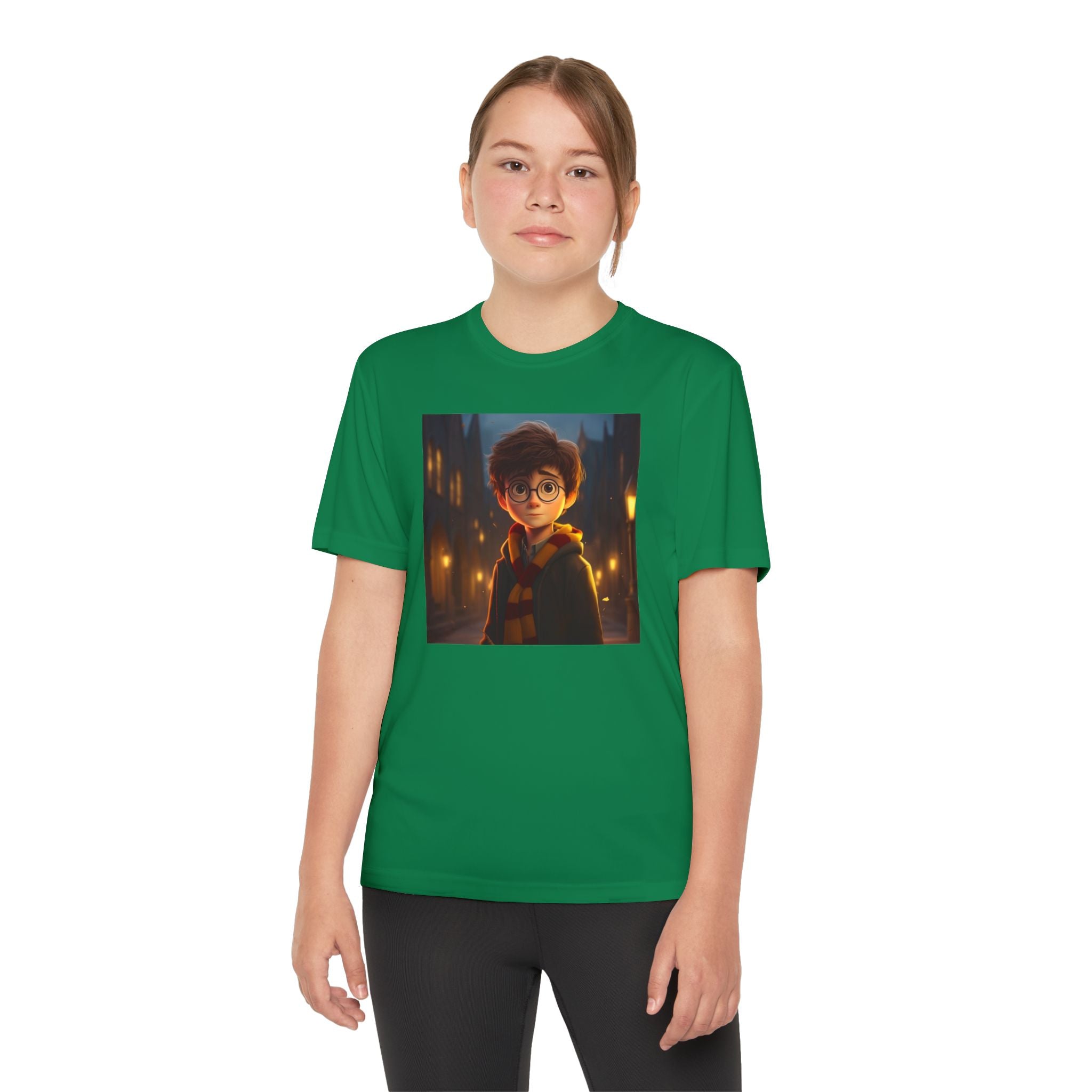Youth Competitor Tee - Harry Potter, Wizard School Shirt, Magical Kids Top, Hogwarts Fan Gift, Sorcerer's Stone T-Shirt