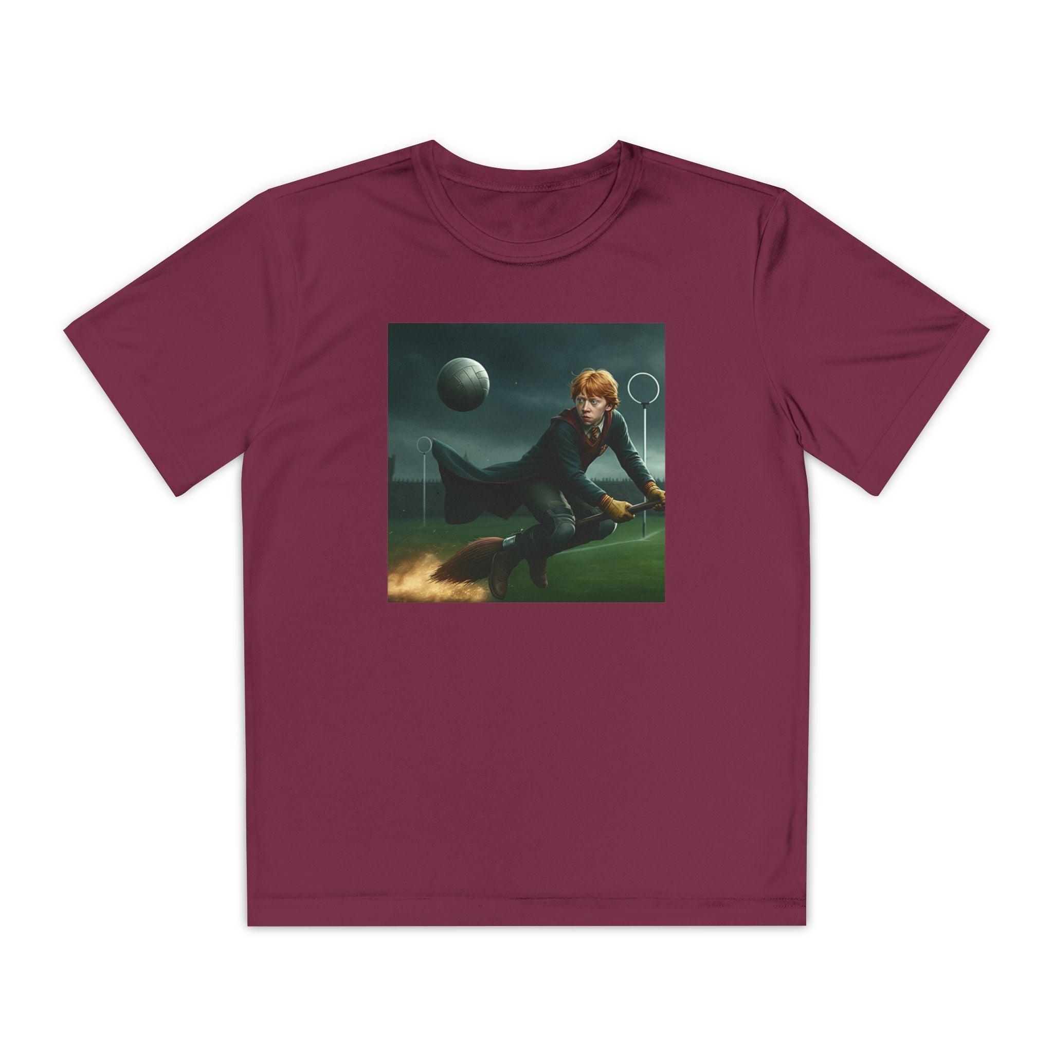 Youth Competitor Tee - Harry Potter, Wizard School Shirt, Magical Kids Top, Hogwarts Fan Gift, Sorcerer's Stone T-Shirt