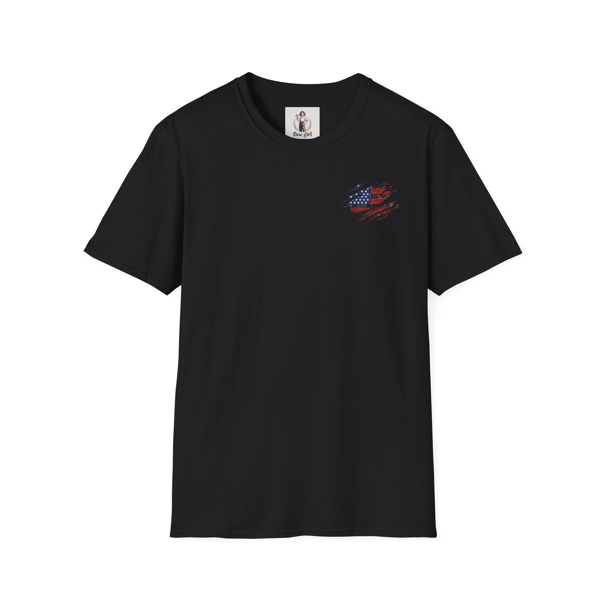 Paramedic Patriotic T-Shirt - USA Flag Tee, Fourth of July Shirt, American Pride Top, Independence Day Apparel, Red White Blue