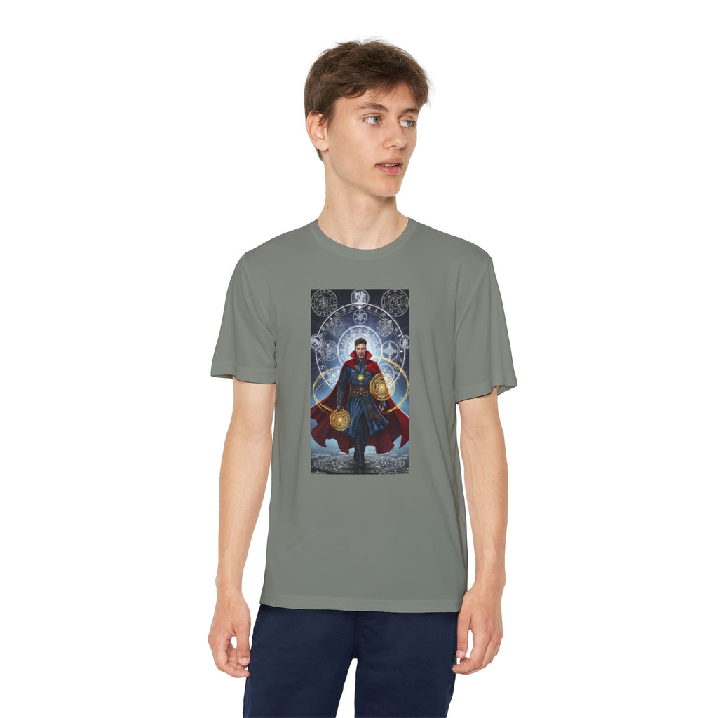 Superhero Youth T-Shirt Sports Graphic Tee, Cool Athletic Shirt for Kids, Perfect for Sports Events, Team Spirit