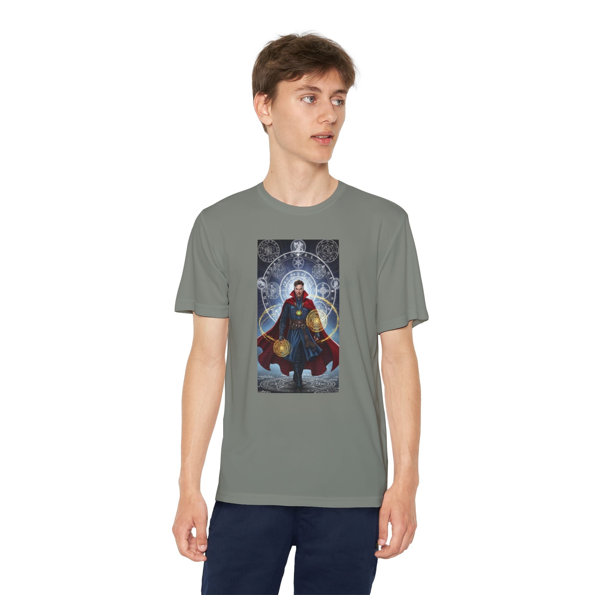 Superhero Youth T-Shirt Sports Graphic Tee, Cool Athletic Shirt for Kids, Perfect for Sports Events, Team Spirit