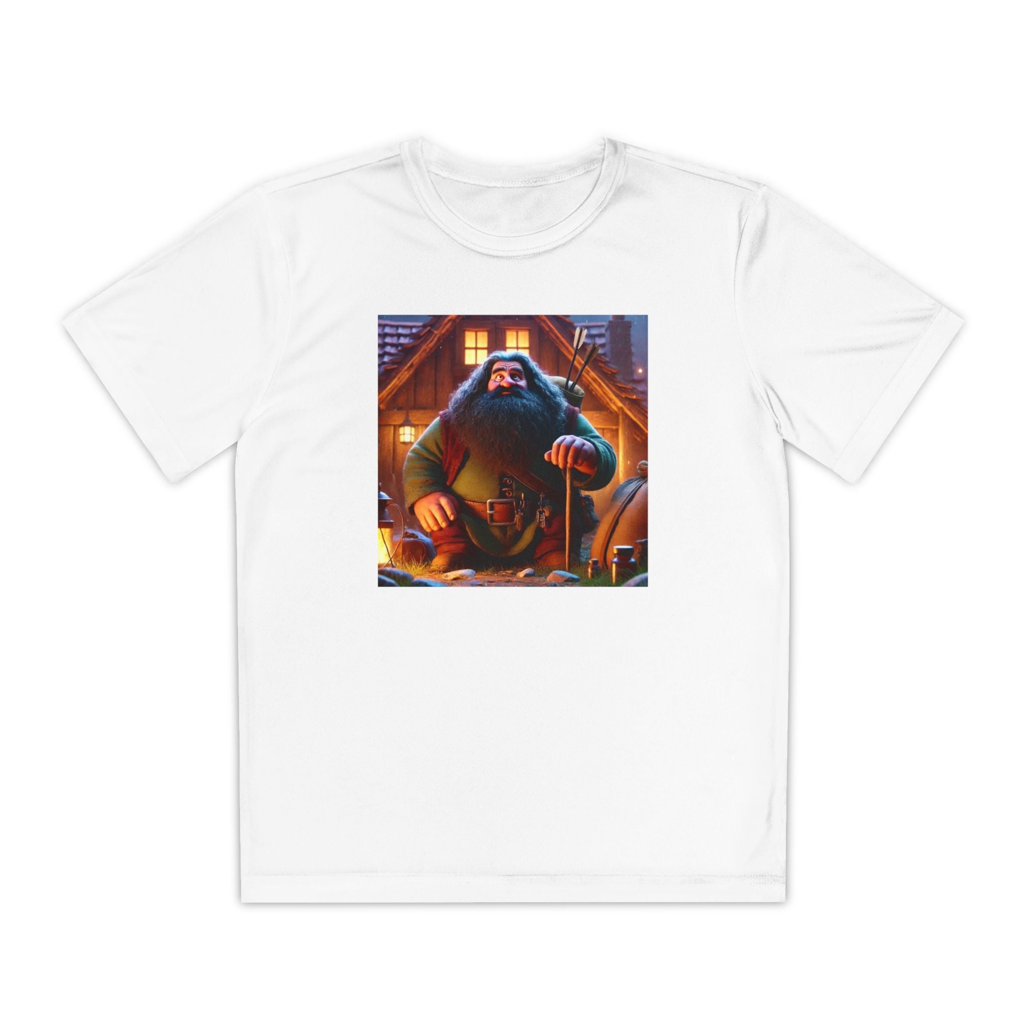 Youth Competitor Tee - Harry Potter, Wizard School Shirt, Magical Kids Top, Hogwarts Fan Gift, Sorcerer's Stone T-Shirt