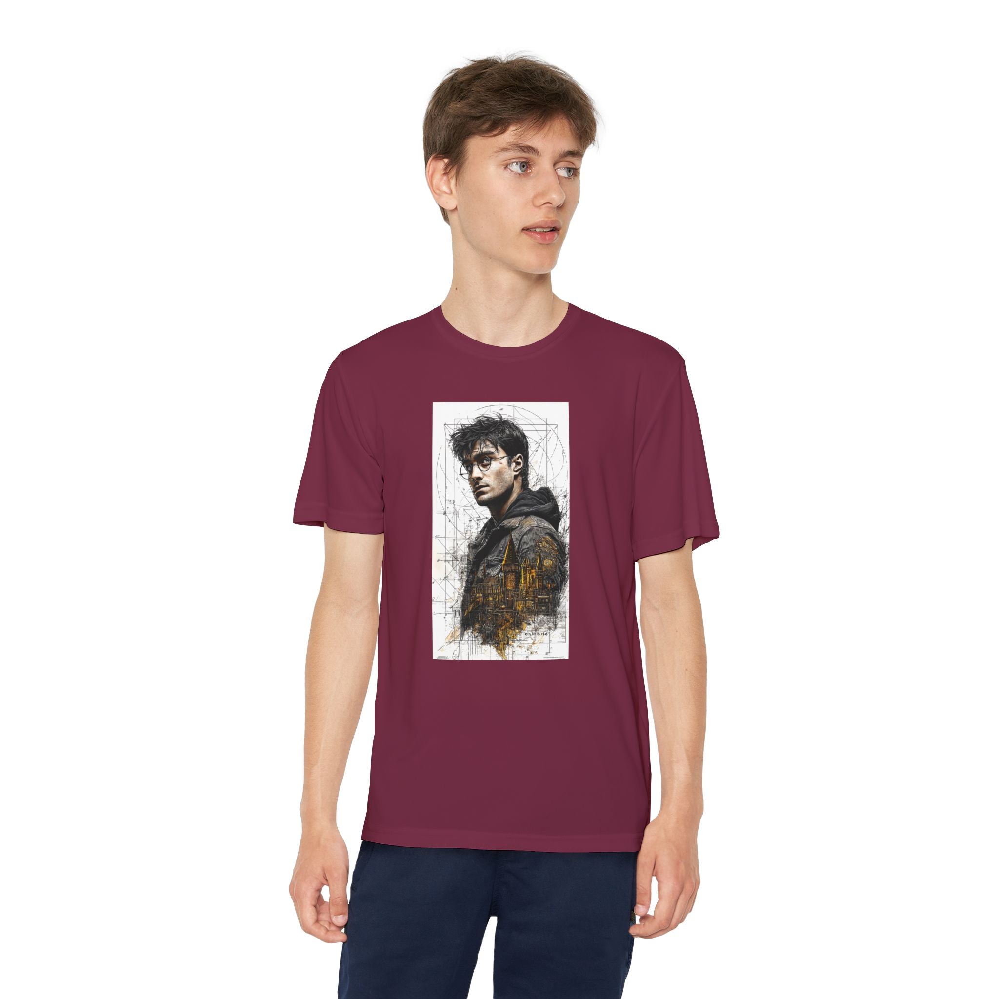 Youth Competitor Tee - Harry Potter, Wizard School Shirt, Magical Kids Top, Hogwarts Fan Gift, Sorcerer's Stone T-Shirt