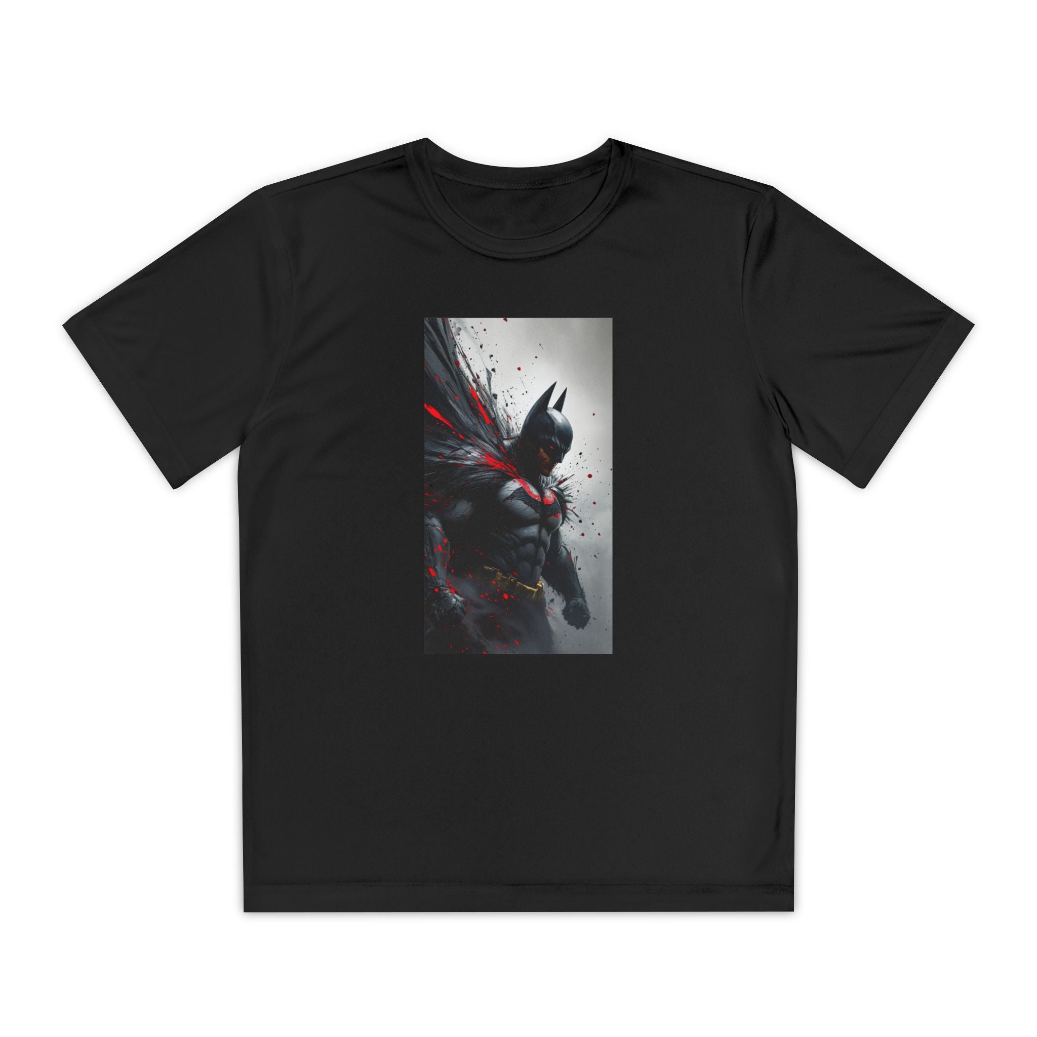 Batman Superhero Marvel Patriotic, Kids Graphic T-Shirt, Boys Hero Top, Girls Comic Book Clothing, Birthday