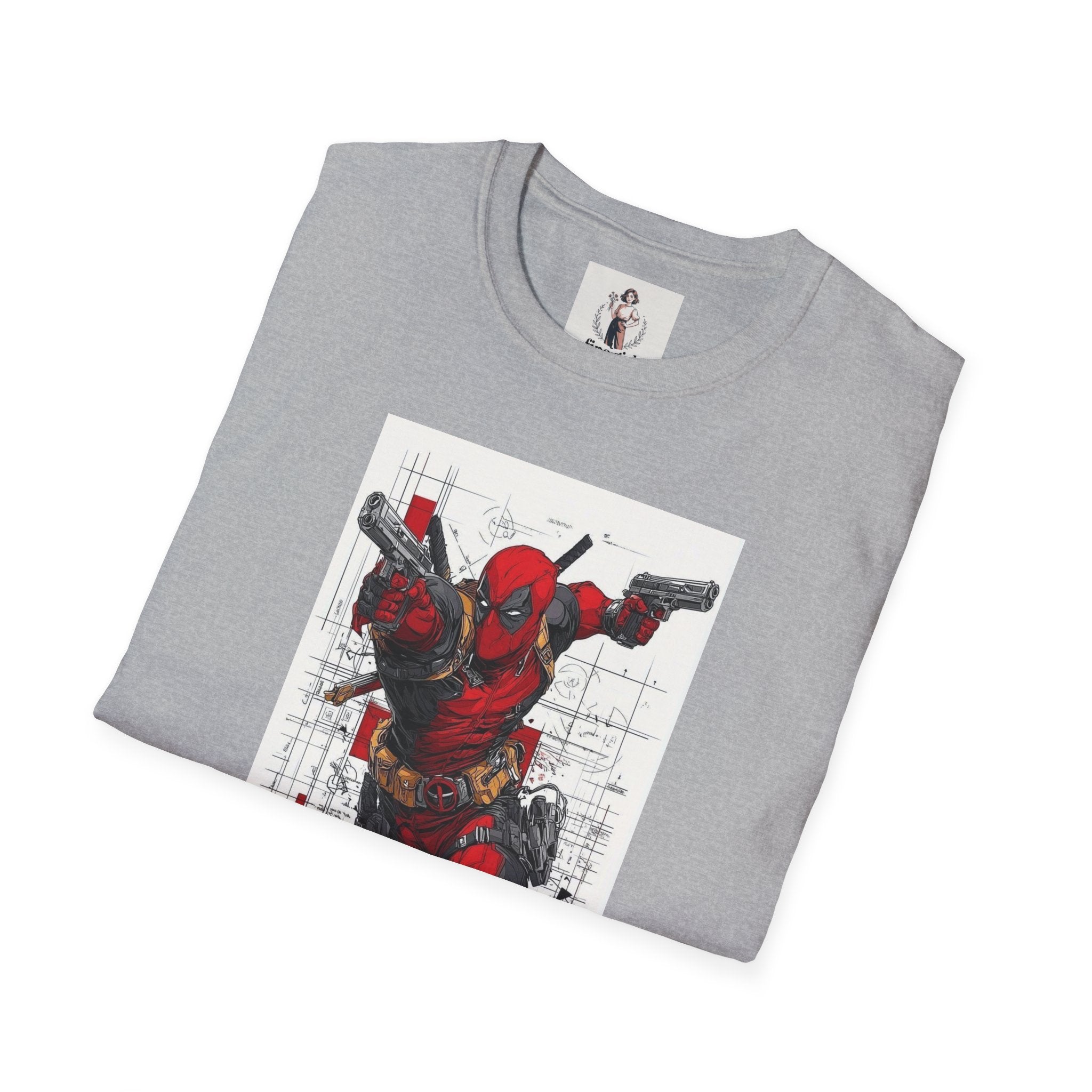Deadpool Hero Unisex Softstyle T-Shirt