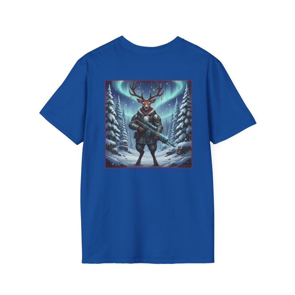 Yule Guard Patriotic Christmas Holiday ~ Unisex Softstyle T-Shirt