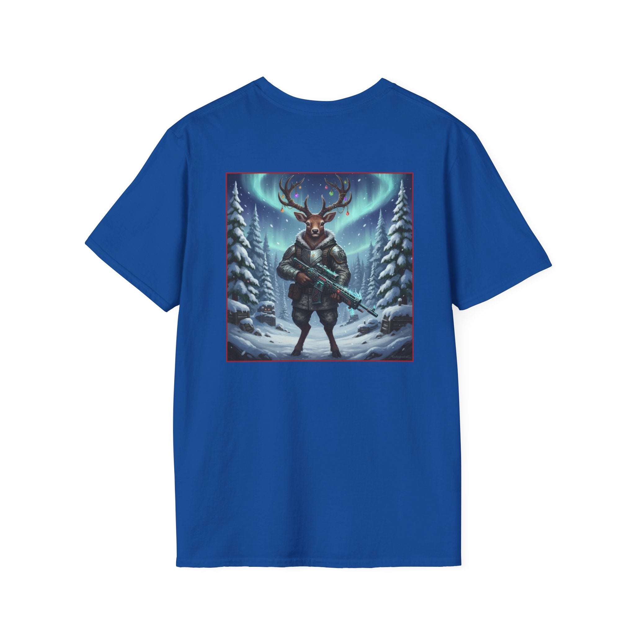 Yule Guard Patriotic Christmas Holiday ~ Unisex Softstyle T-Shirt