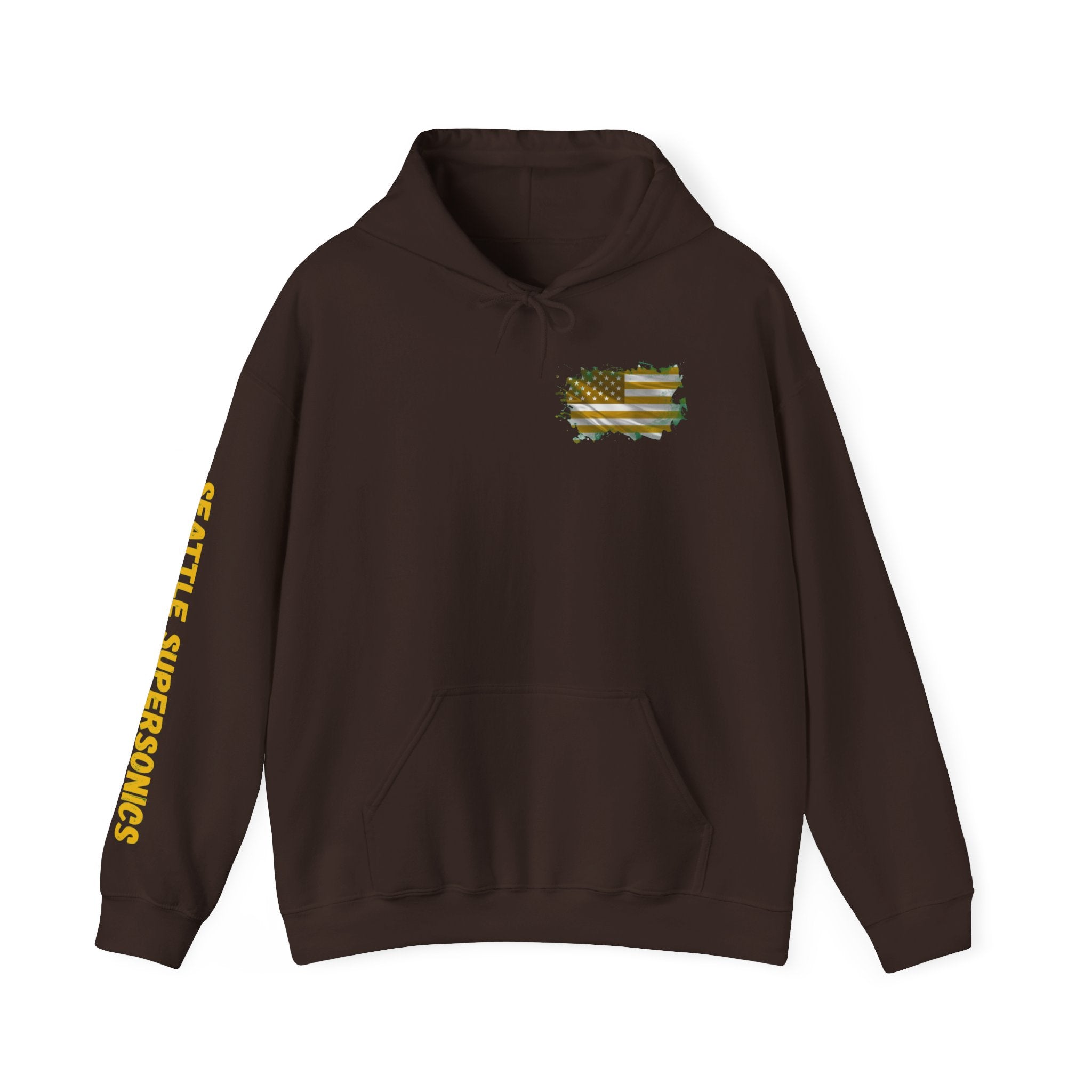Seattle Supersonics Patriotic Hoodie