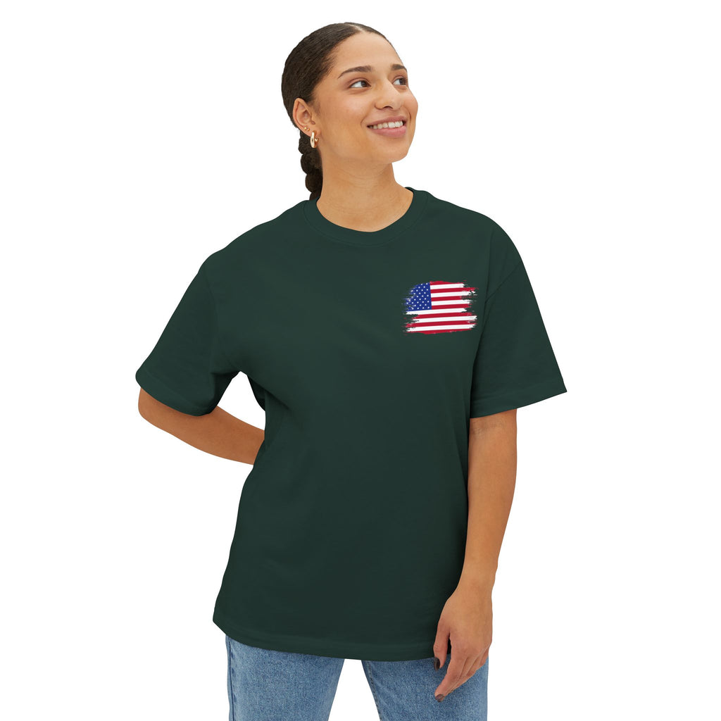 Charlie Kirk Unisex Oversized Boxy Tee