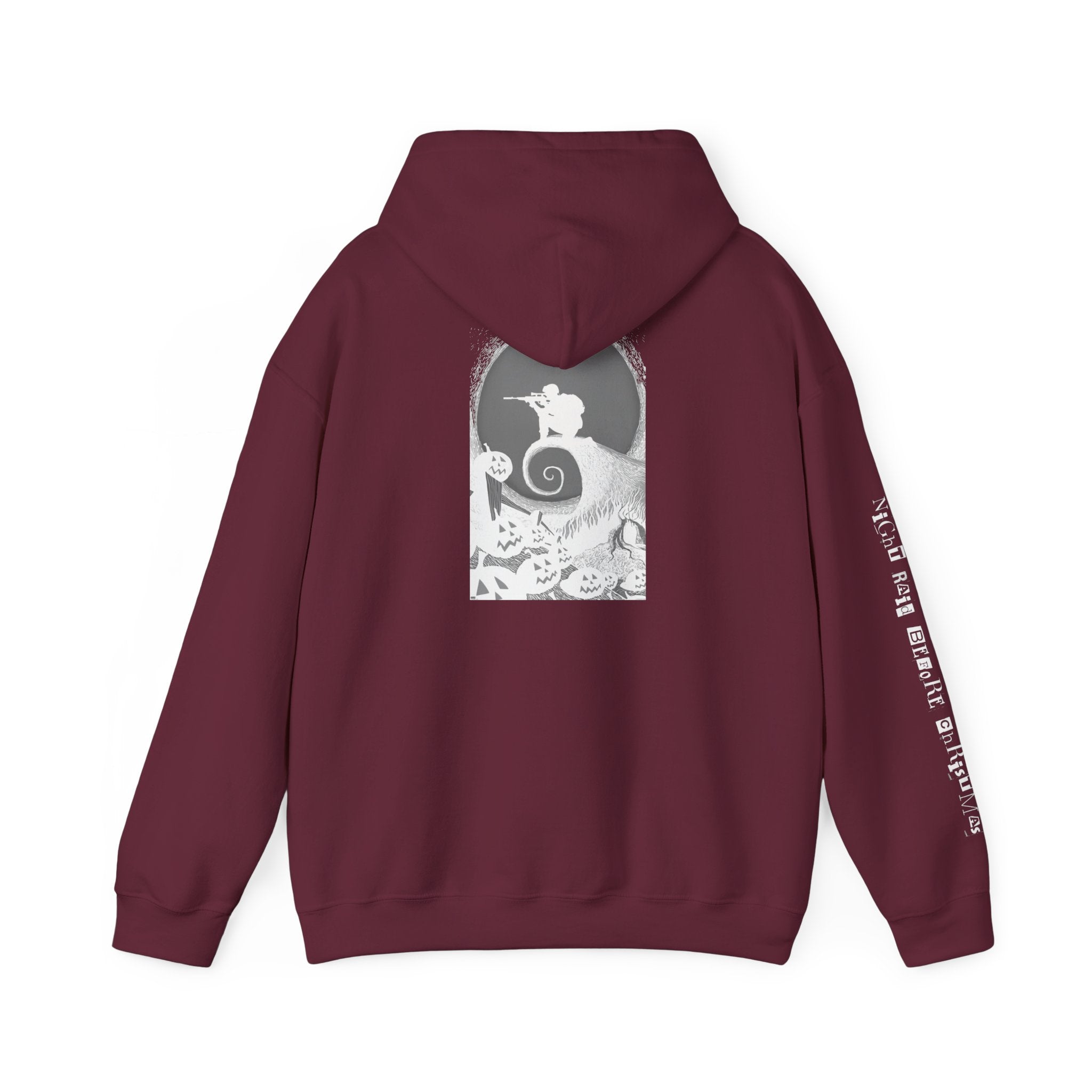 Night Raid Before Christmas Patriotic Hoodie ~ Rebel Spirit Unisex Hoodie