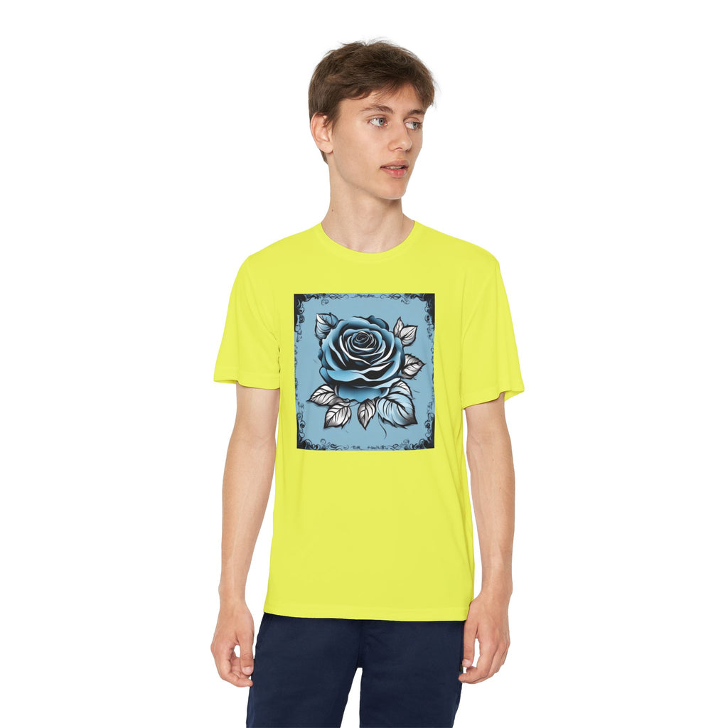 Flower Youth Tshirt, Girls Floral Tee, Kids Spring Shirt, Children's Botanical Top, Teen Blossom T-Shirt