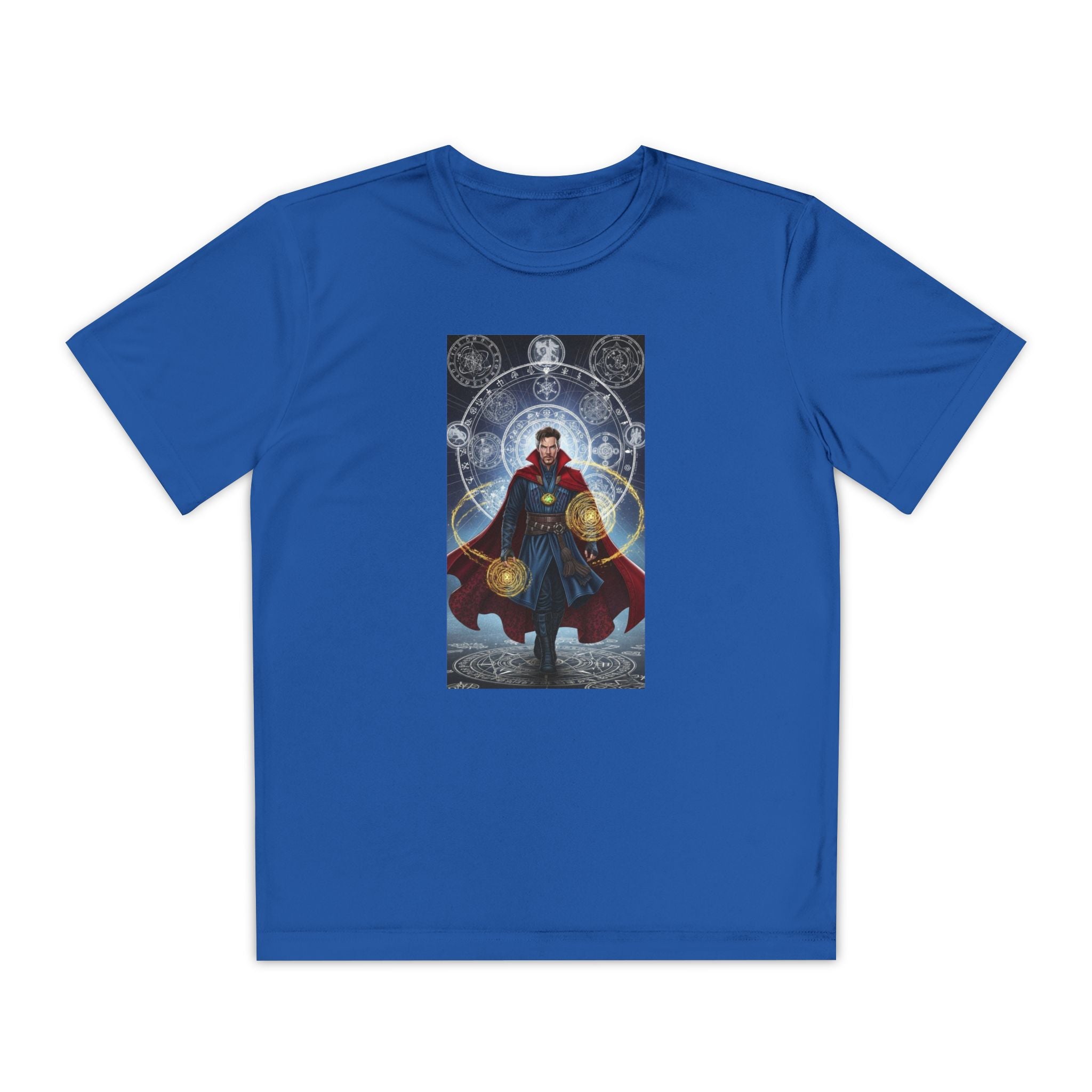 Superhero Youth T-Shirt Sports Graphic Tee, Cool Athletic Shirt for Kids, Perfect for Sports Events, Team Spirit