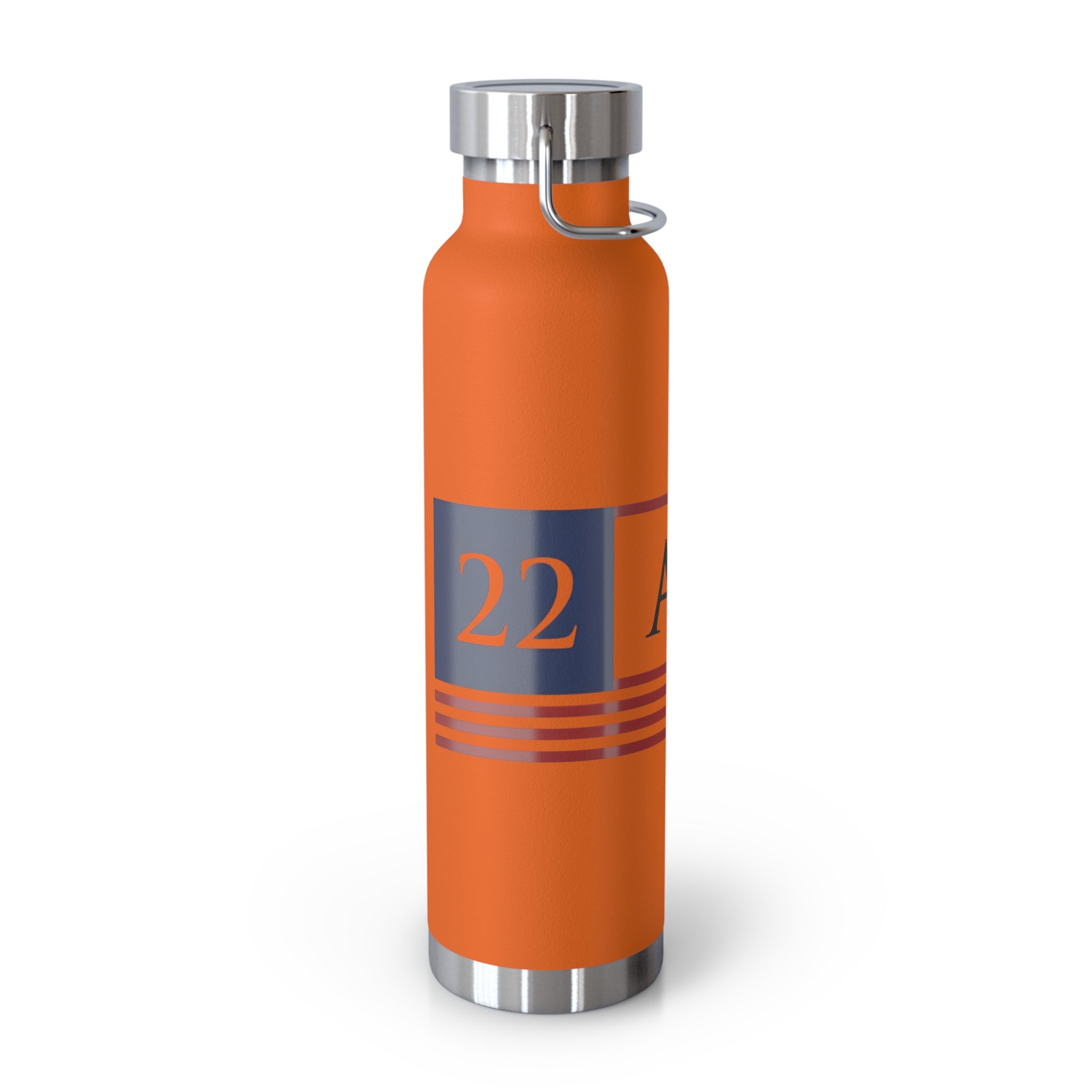 22 A Day Patriotic Copper Insulated Water Bottle