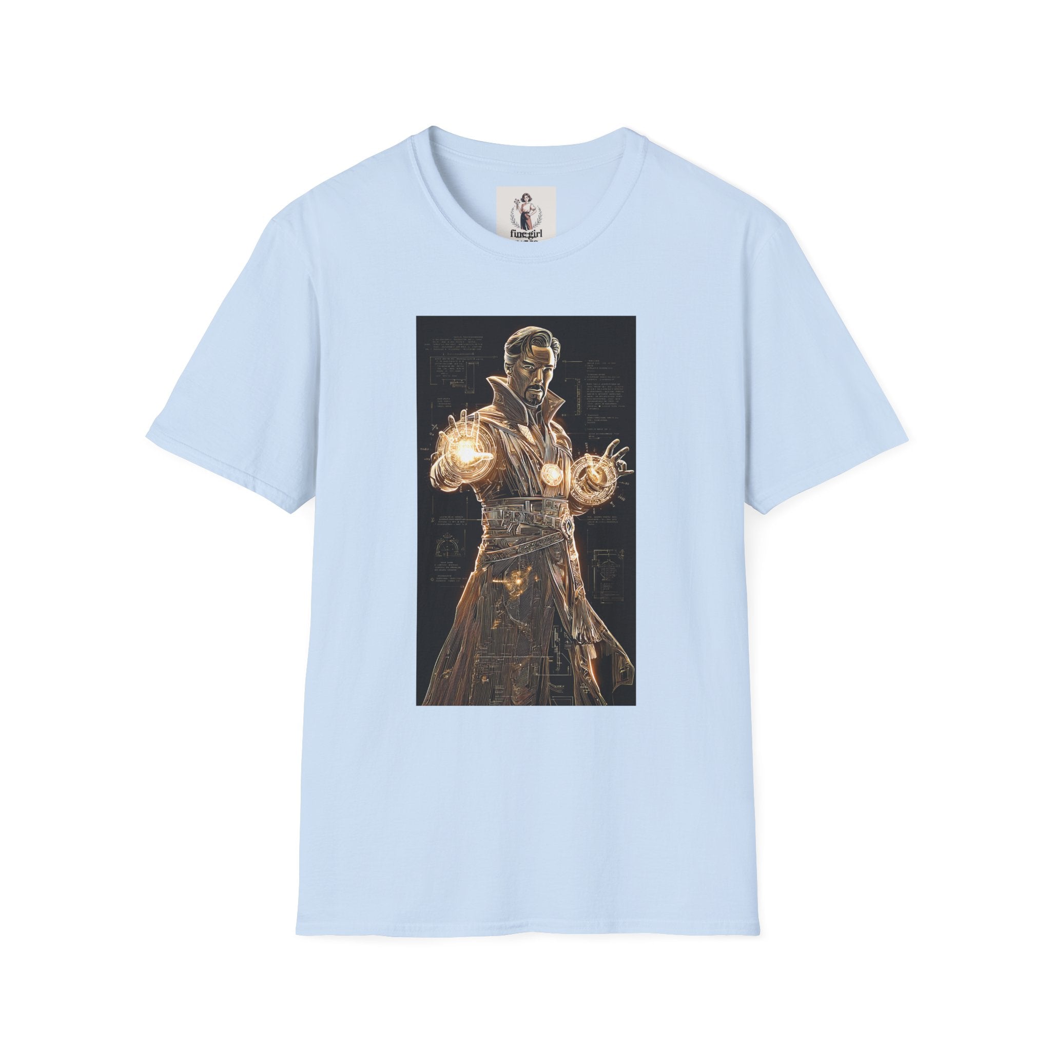 Dr Strange Superhero Marvel Unisex Softstyle T-Shirt, Comic Book Tee, Geeky Clothing, Cosplay Costume Top