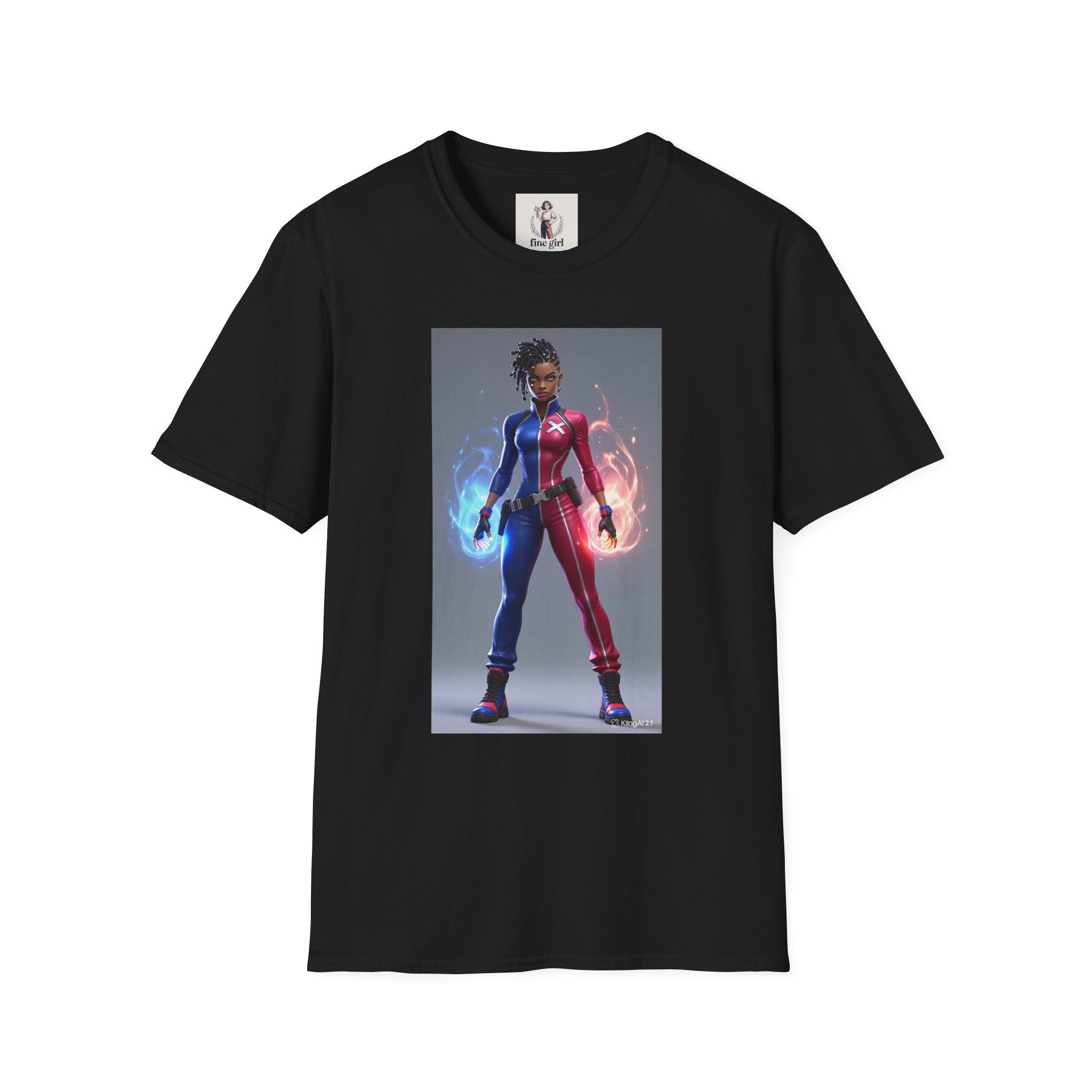 Mercedes Knight Superhero Marvel Unisex Softstyle T-Shirt, Comic Book Tee, Graphic Novel Shirt, Geeky Clothing, Cosplay Costume Top