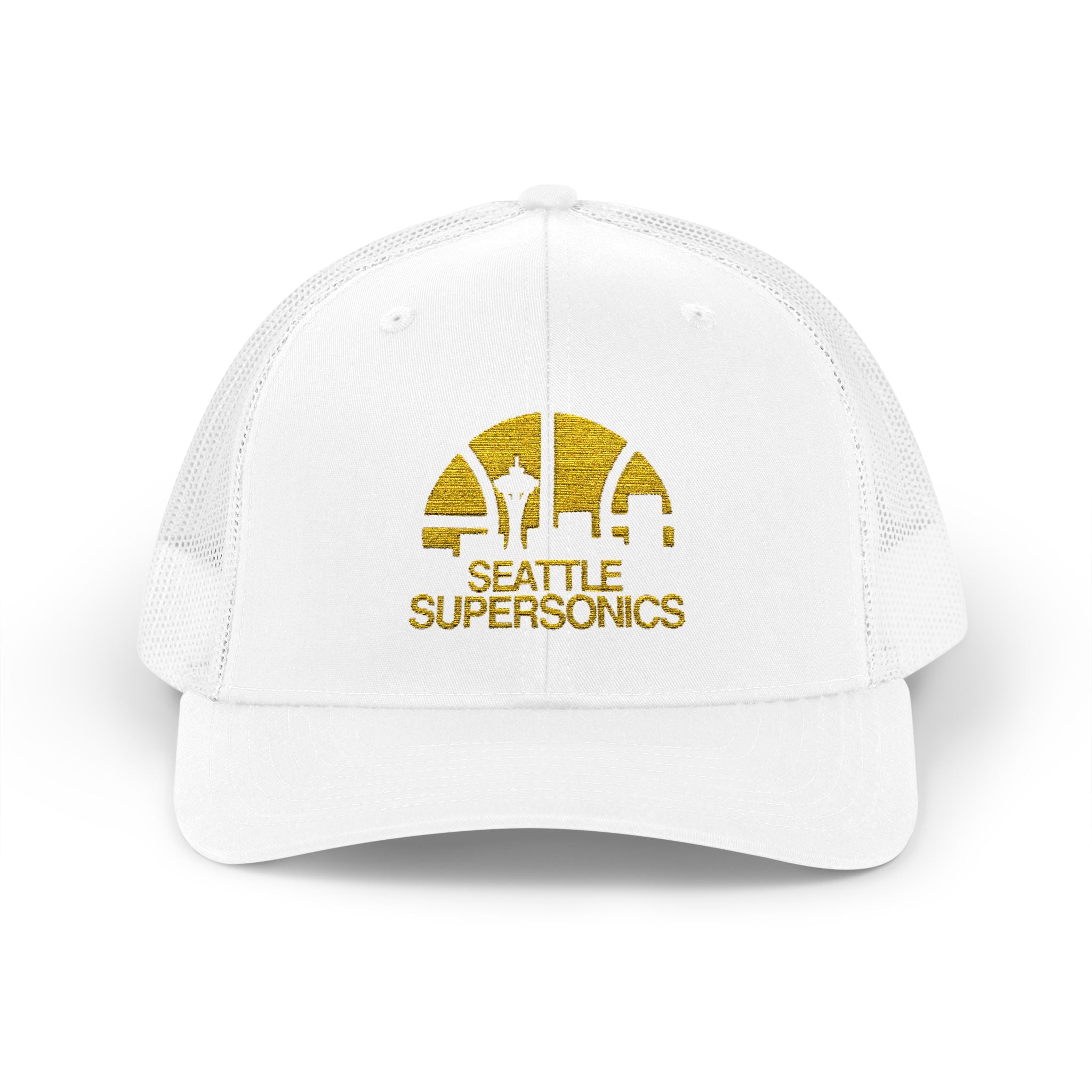 The Seattle SuperSonics Snapback Trucker Cap, American Flag Hat, Outdoor Cap, Casual Wear, Gift for Dad, 4th of July Apparel