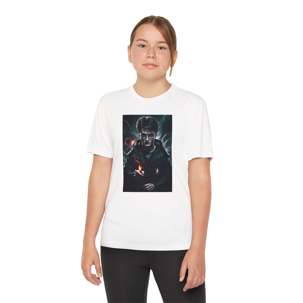 Youth Competitor Tee - Harry Potter, Wizard School Shirt, Magical Kids Top, Hogwarts Fan Gift, Sorcerer's Stone T-Shirt