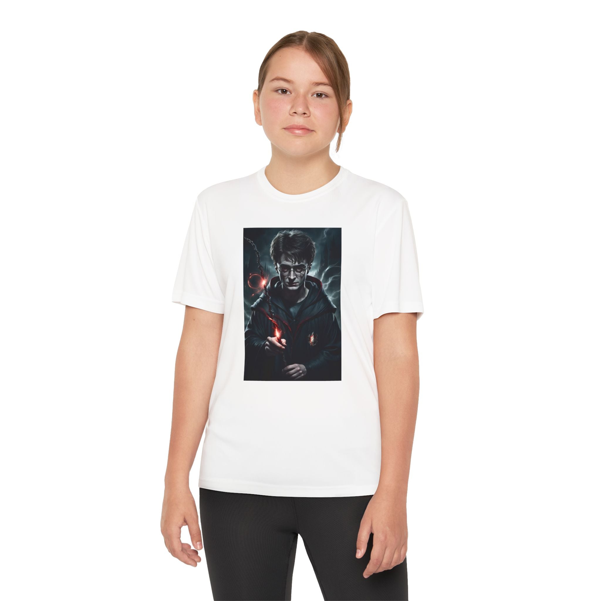 Youth Competitor Tee - Harry Potter, Wizard School Shirt, Magical Kids Top, Hogwarts Fan Gift, Sorcerer's Stone T-Shirt