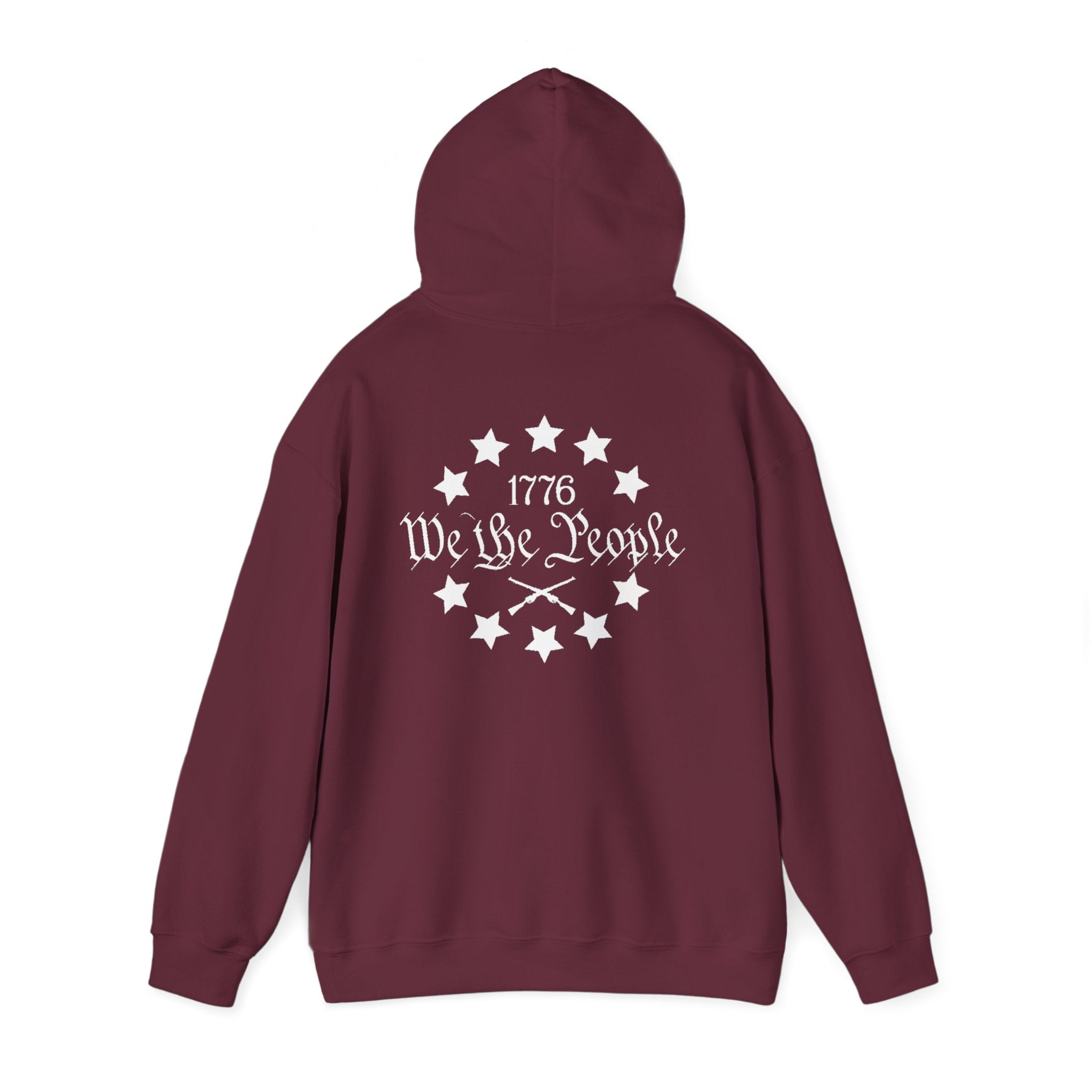 Patriotic Hoodie We The People 1776
