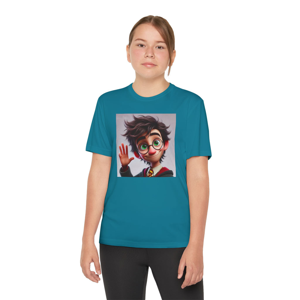 Youth Competitor Tee - Harry Potter, Wizard School Shirt, Magical Kids Top, Hogwarts Fan Gift, Sorcerer's Stone T-Shirt
