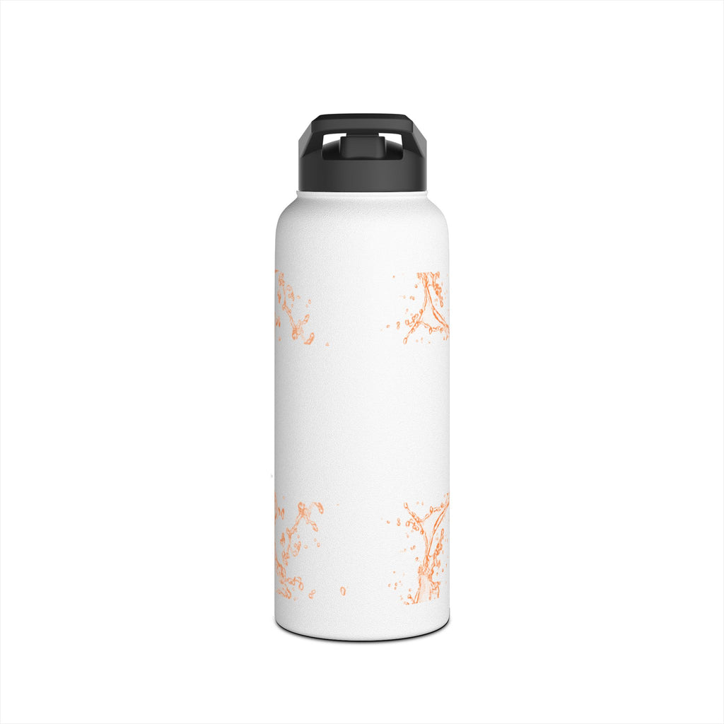 H2O Stainless Steel Water Bottle, Eco-Friendly Hydration for Travel, Sports, Yoga, Gifts, Outdoor Adventures