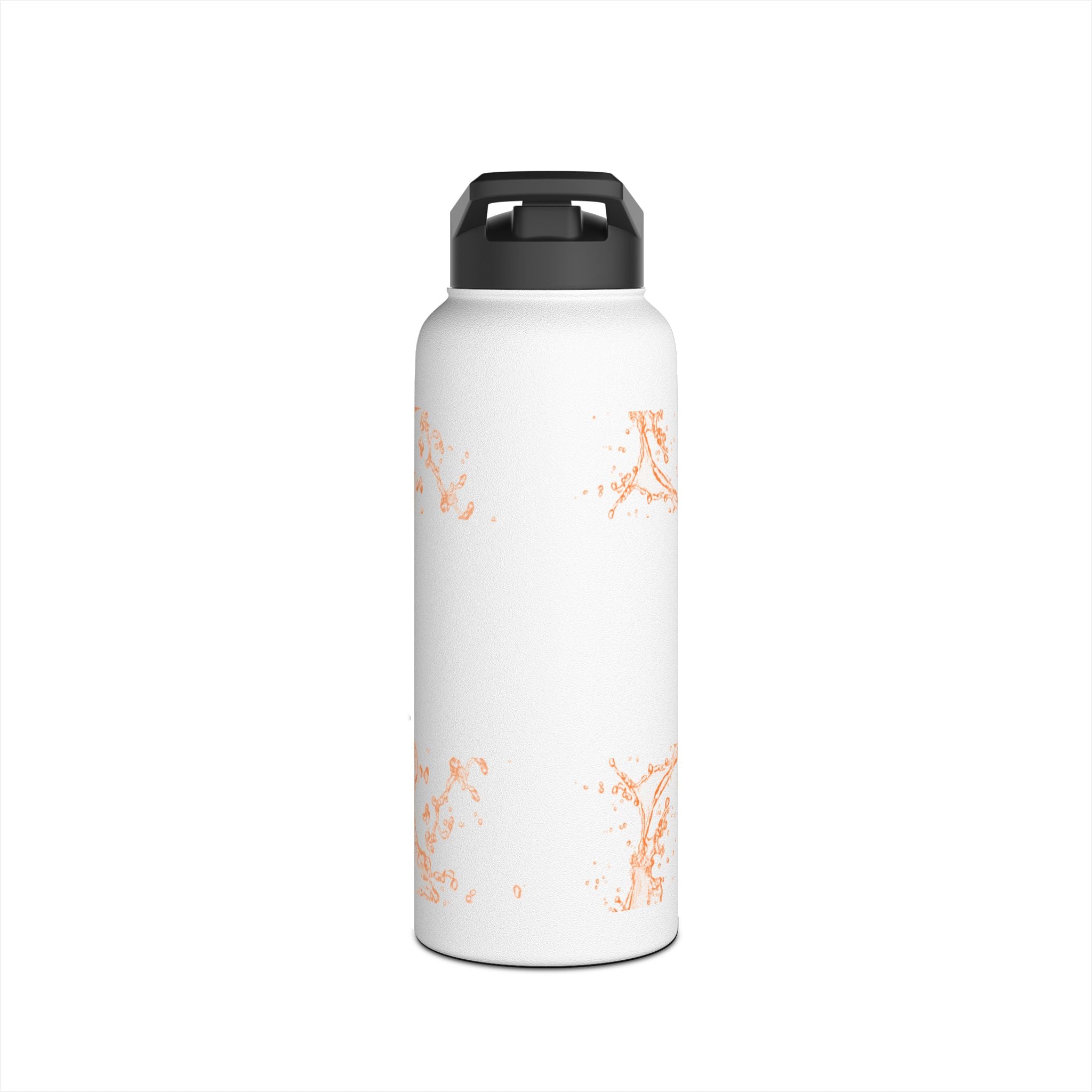 H2O Stainless Steel Water Bottle, Eco-Friendly Hydration for Travel, Sports, Yoga, Gifts, Outdoor Adventures