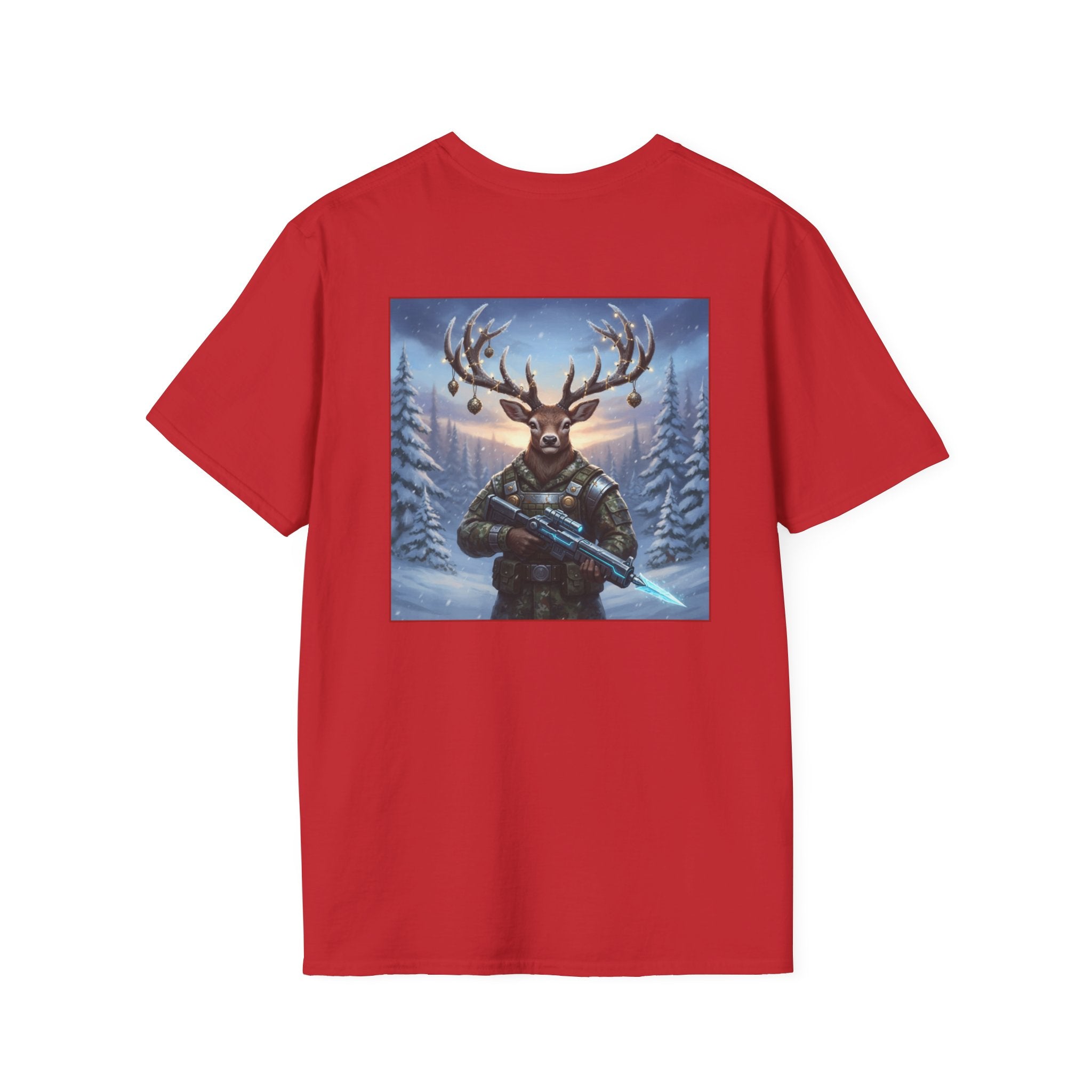 Yule Guard Patriotic Christmas Holiday ~ Unisex Softstyle T-Shirt