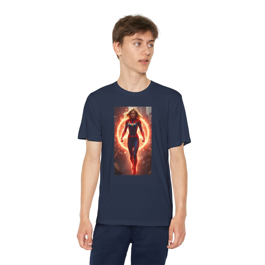 Advengers Youth T-Shirt Sports Graphic Tee, Cool Athletic Shirt for Kids, Perfect for Sports Events, Team Spirit