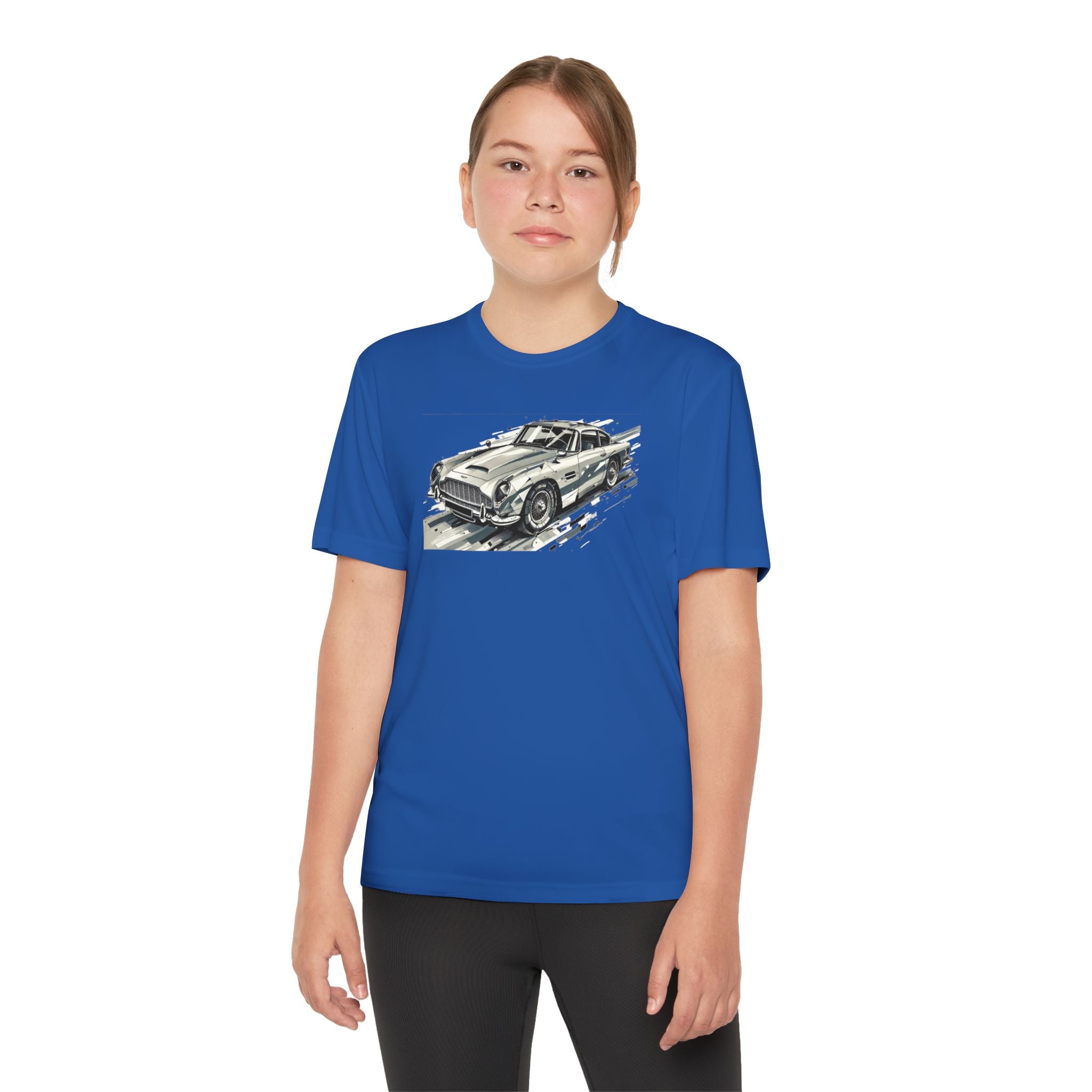 Aston Martin Youth T-Shirt Sports Graphic Tee, Cool Athletic Shirt for Kids, Perfect for Sports Events, Team Spirit
