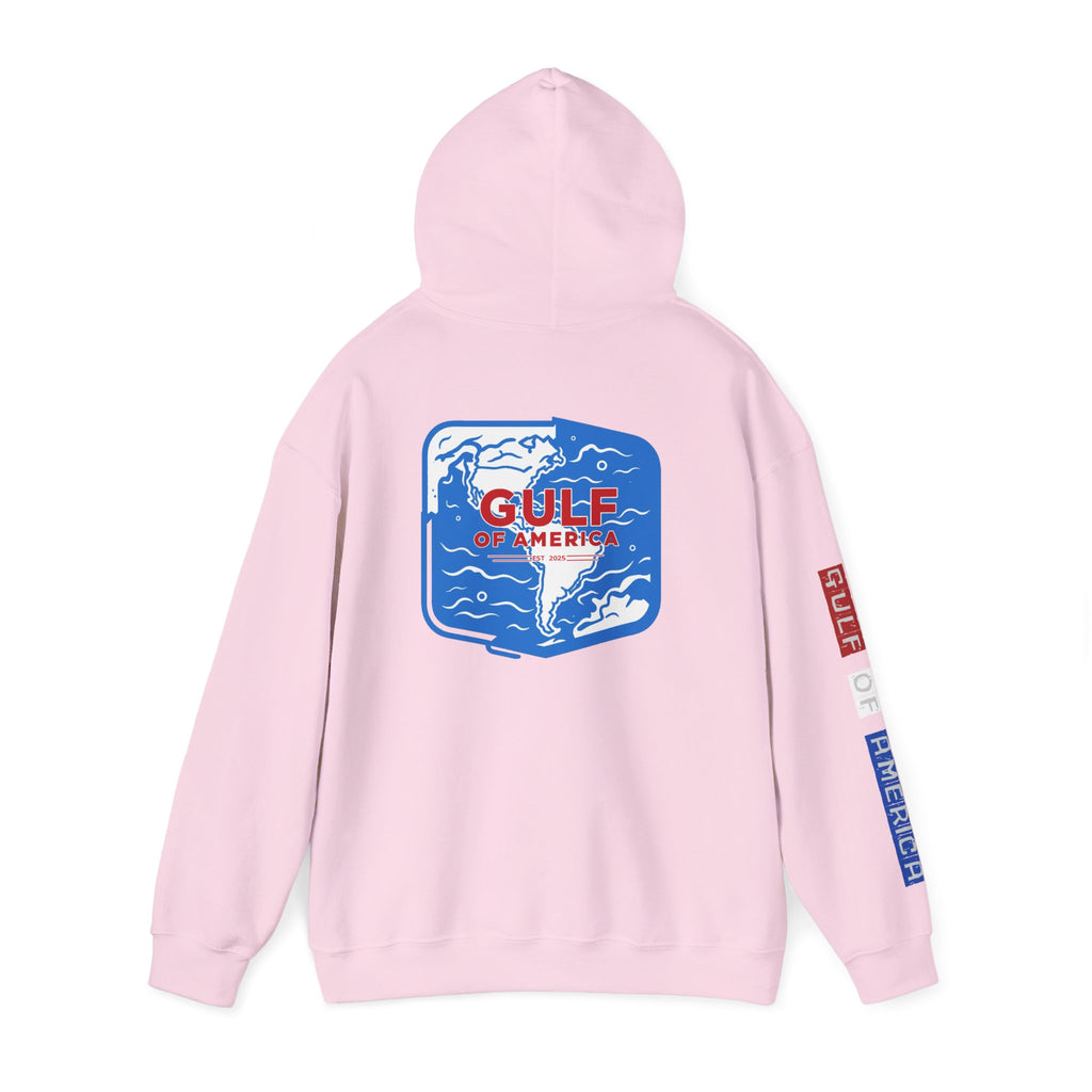 Gulf Of America Patriotic Hoodie, USA Patriotism Sweatshirt, American Flag Pullover, Independence Day Apparel, Fourth of July Gift