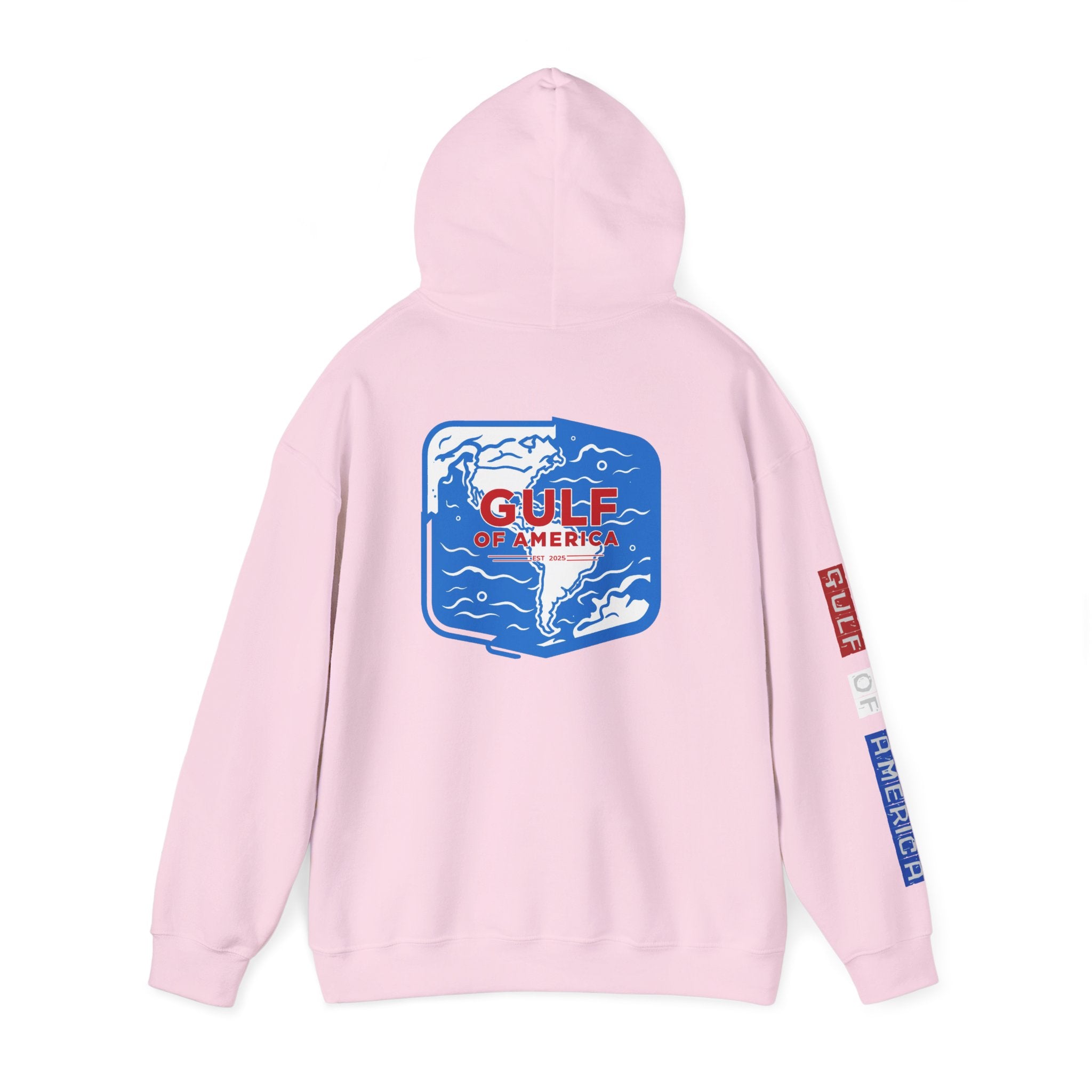 Gulf Of America Patriotic Hoodie, USA Patriotism Sweatshirt, American Flag Pullover, Independence Day Apparel, Fourth of July Gift