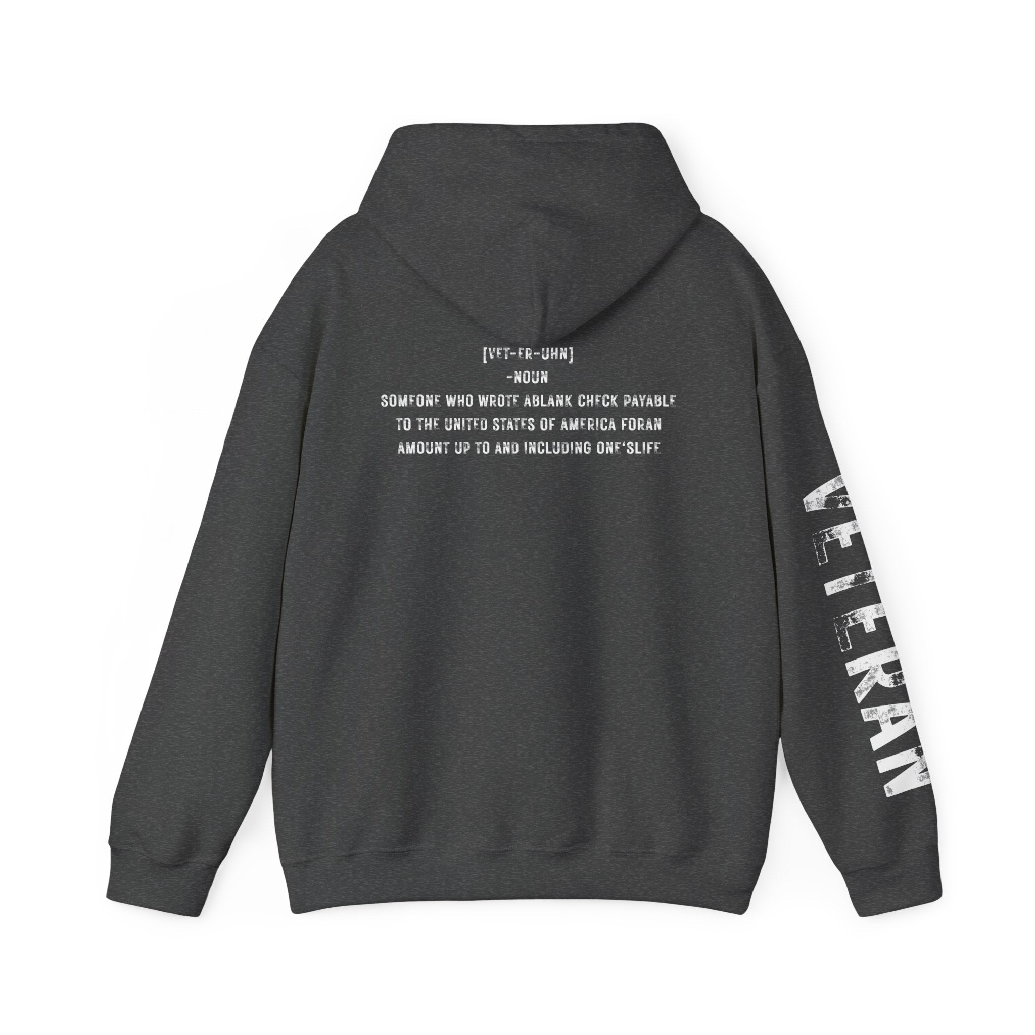 Veteran Patriotic Hoodie ~ Rebel Spirit Unisex Hoodie