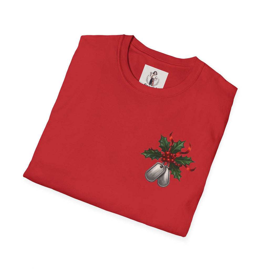 Yule Guard Patriotic Christmas Holiday ~ Unisex Softstyle T-Shirt