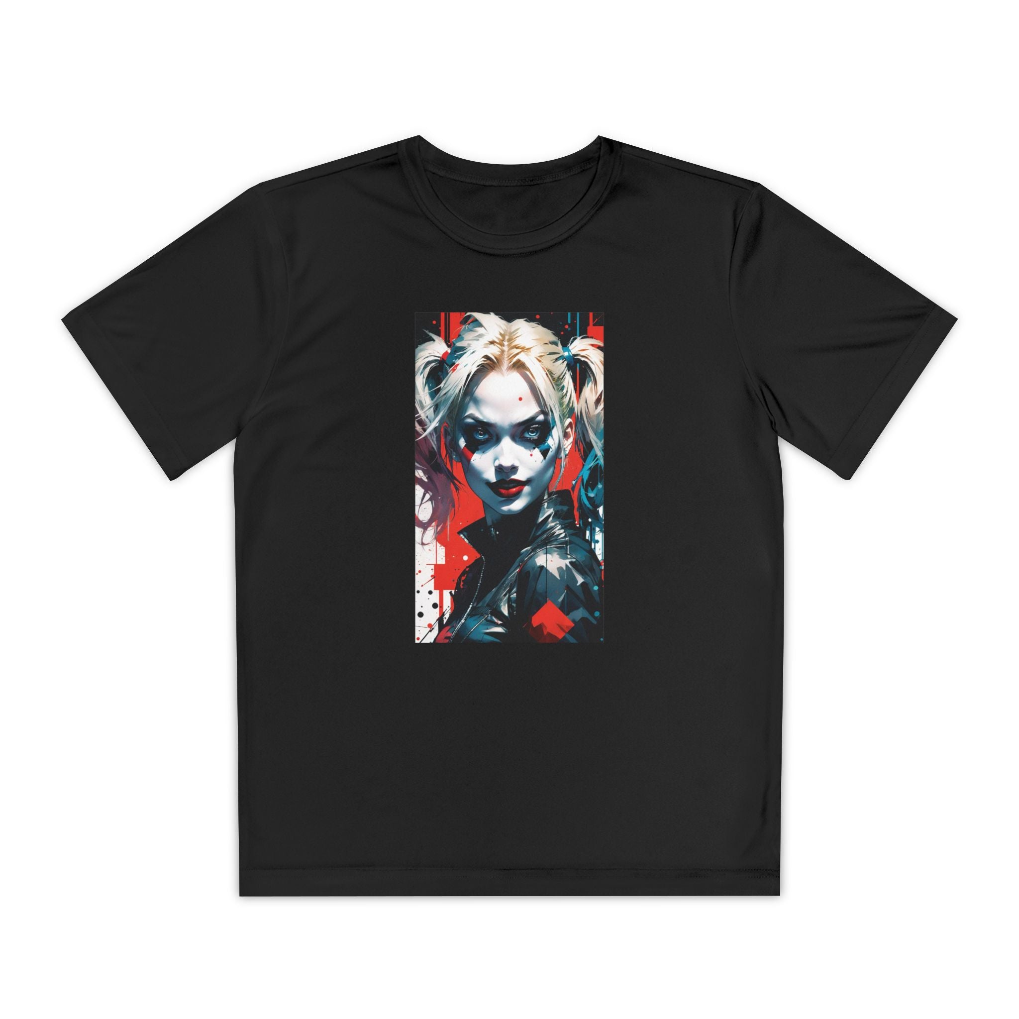 Superhero Youth T-Shirt Sports Graphic Tee, Cool Athletic Shirt for Kids