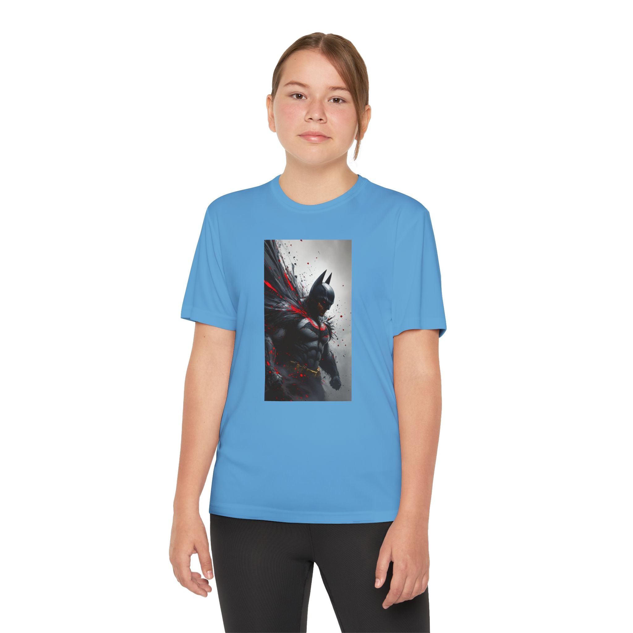 Batman Superhero Marvel Patriotic, Kids Graphic T-Shirt, Boys Hero Top, Girls Comic Book Clothing, Birthday