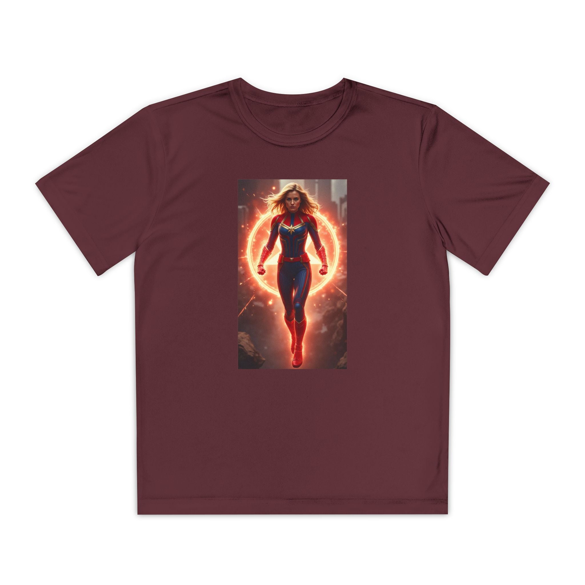 Advengers Youth T-Shirt Sports Graphic Tee, Cool Athletic Shirt for Kids, Perfect for Sports Events, Team Spirit