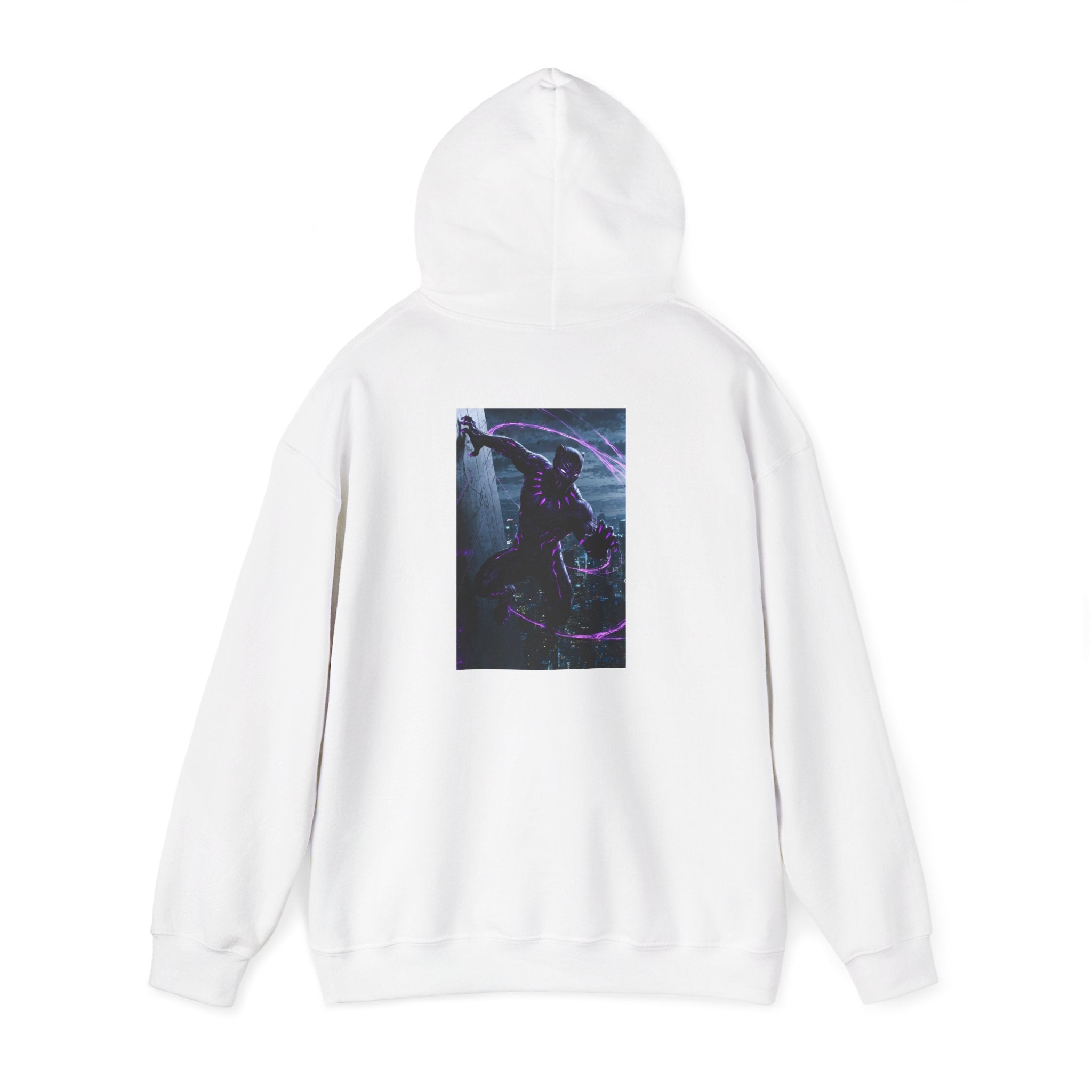 Hooded Sweatshirt - The Black Panther Design