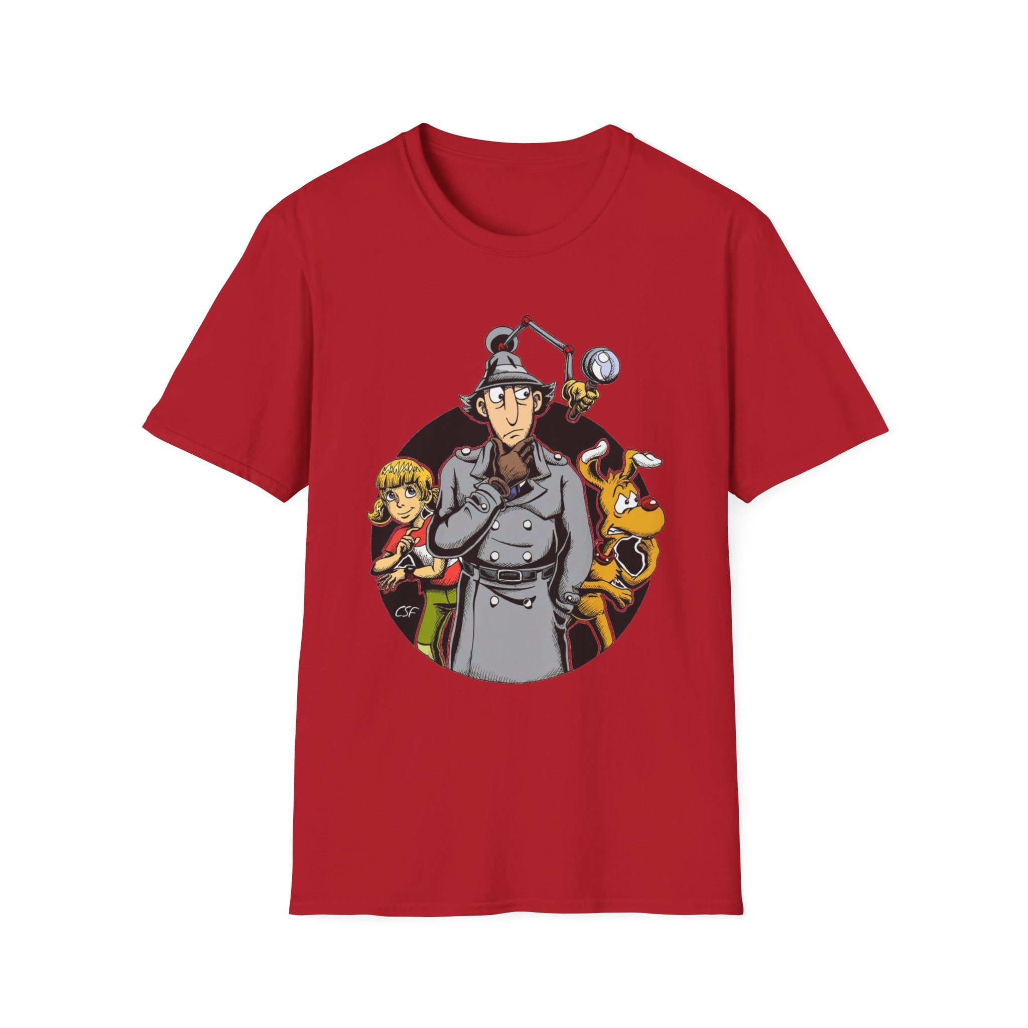 Retro Inspector Gadgets TV Cartoon T-Shirt