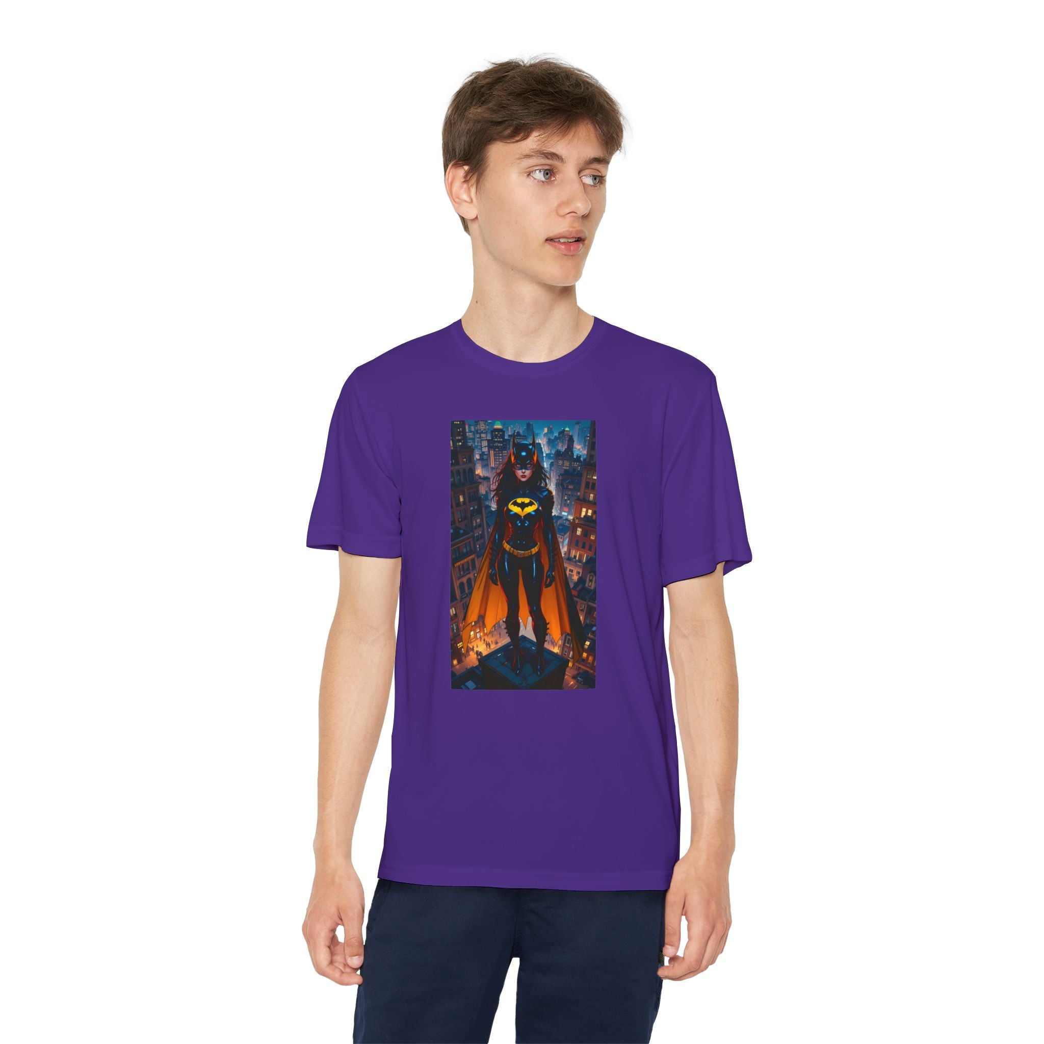 Copy of Superhero Youth T-Shirt Sports Graphic Tee, Cool Athletic Shirt for Kids