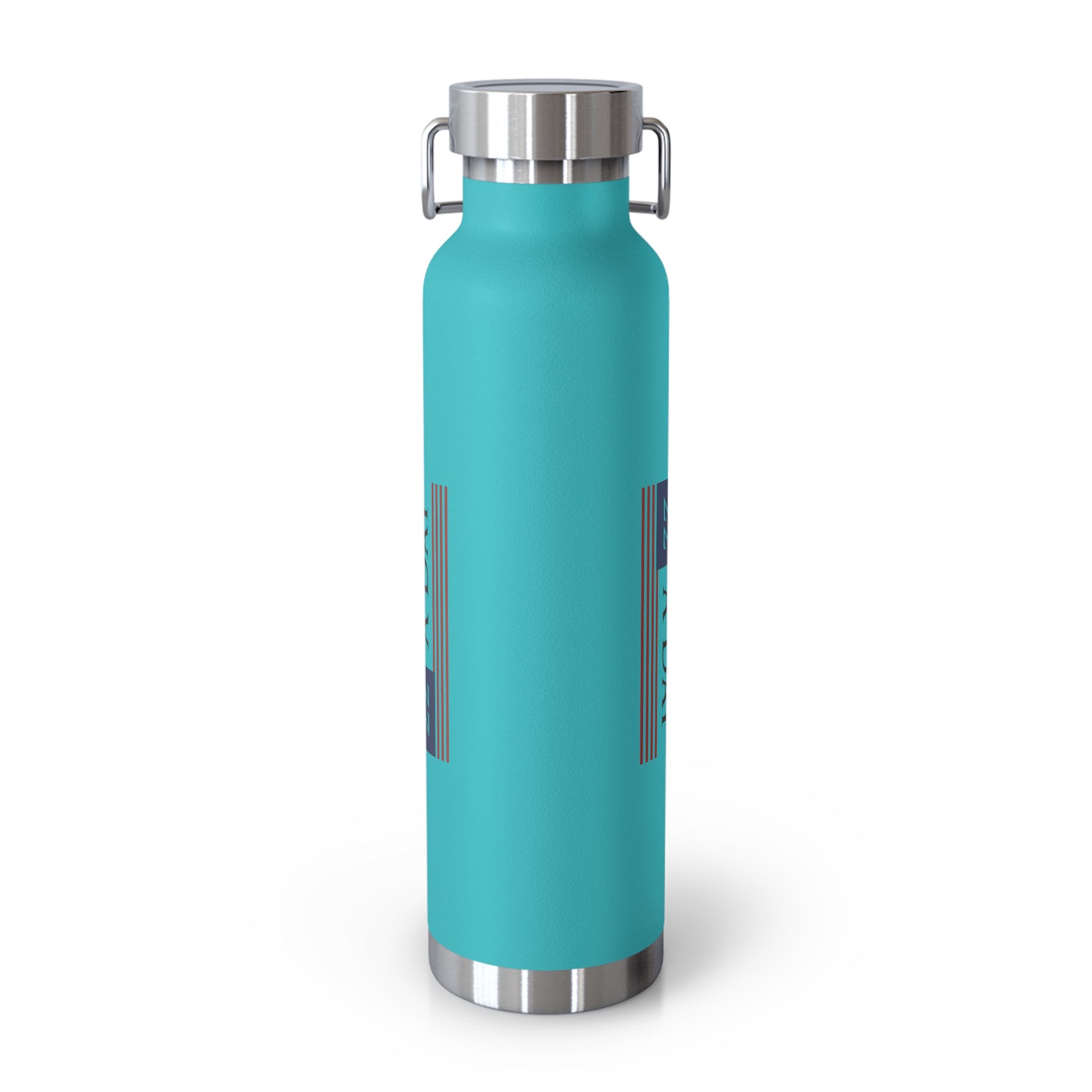 22 A Day Patriotic Copper Insulated Water Bottle