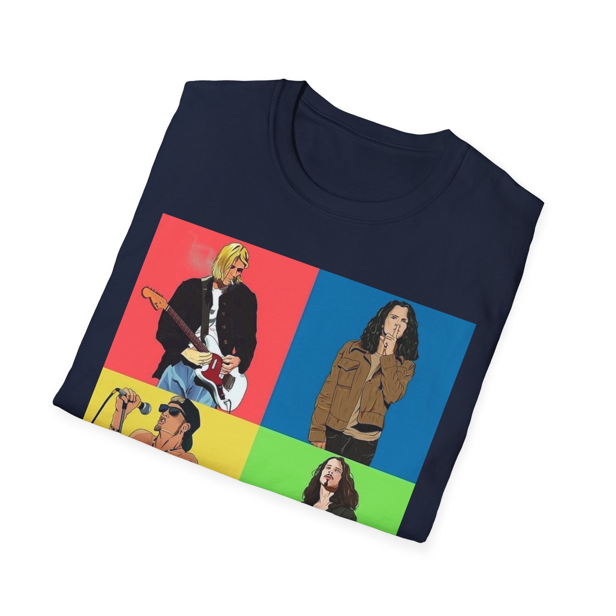Grunge Music Music Logo T-Shirt