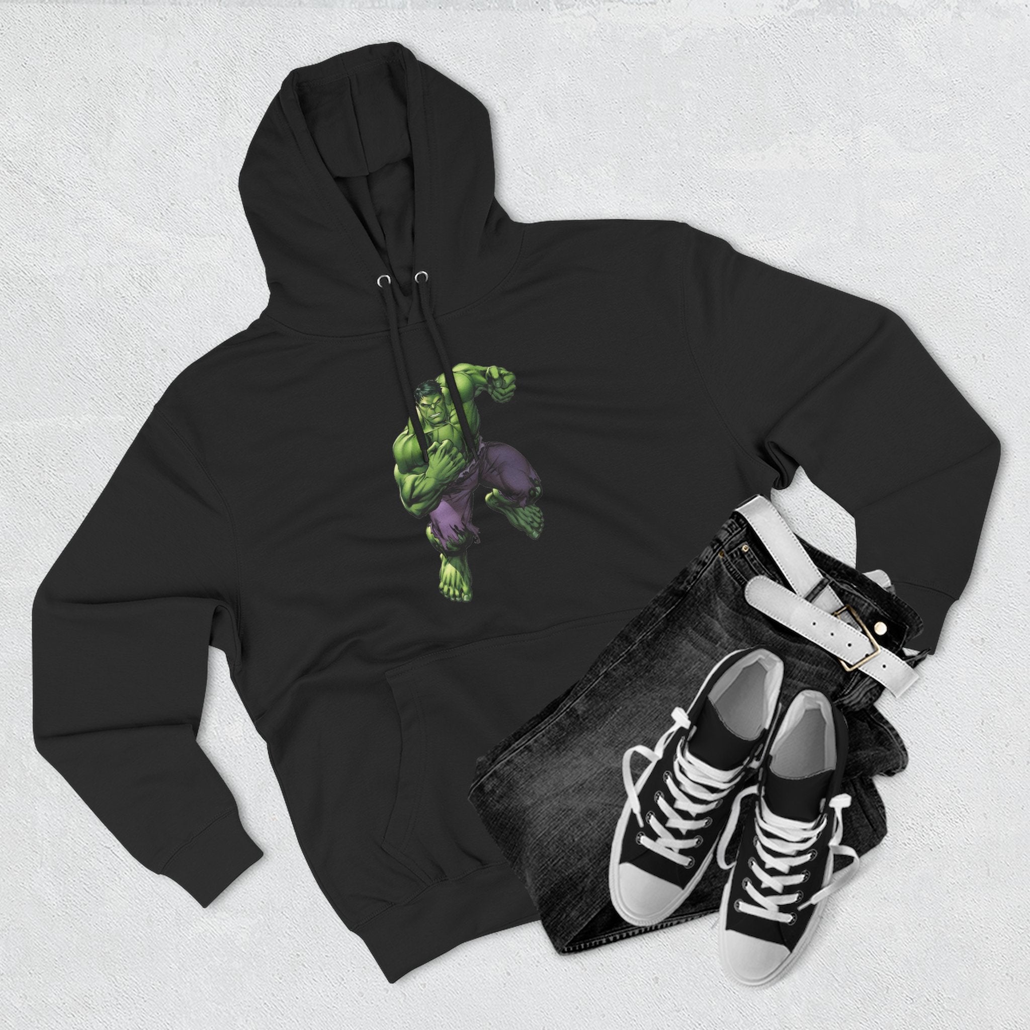The Incredible Hulk Three-Panel Fleece Hoodie