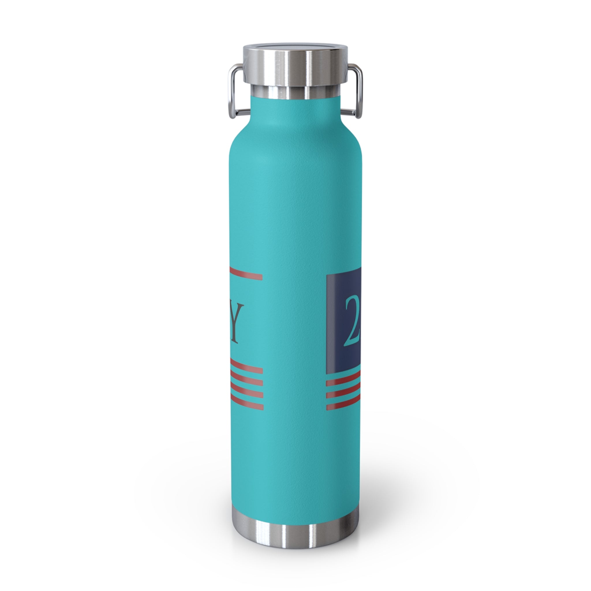 22 A Day Patriotic Copper Insulated Water Bottle
