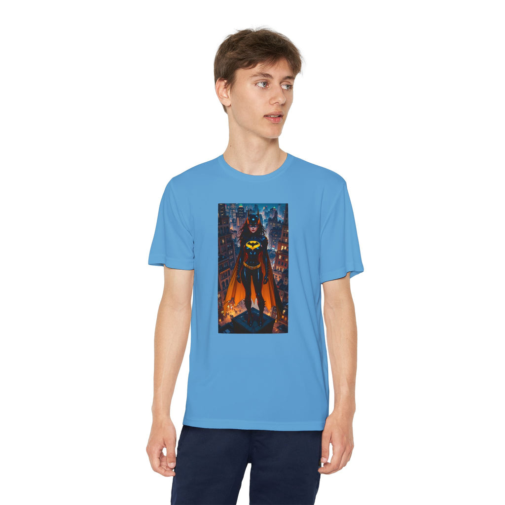 Copy of Superhero Youth T-Shirt Sports Graphic Tee, Cool Athletic Shirt for Kids