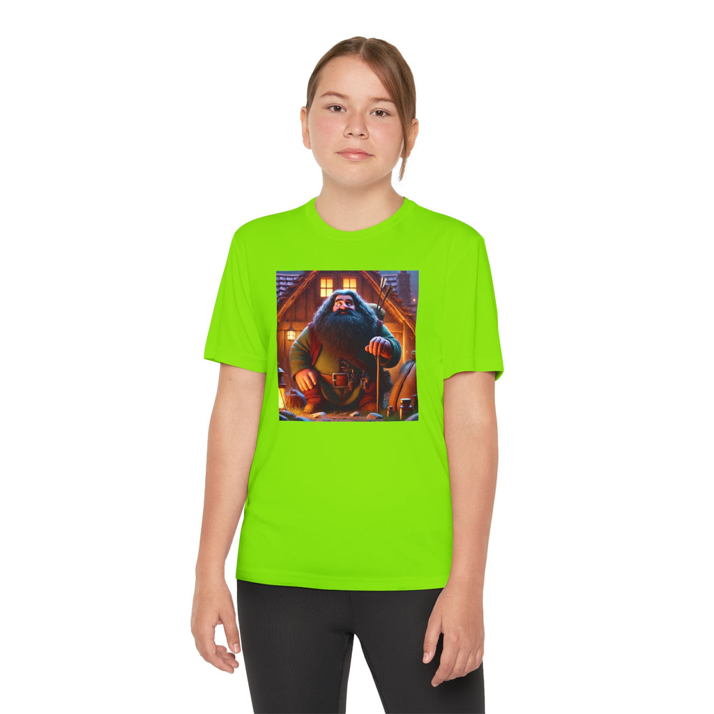 Youth Competitor Tee - Harry Potter, Wizard School Shirt, Magical Kids Top, Hogwarts Fan Gift, Sorcerer's Stone T-Shirt