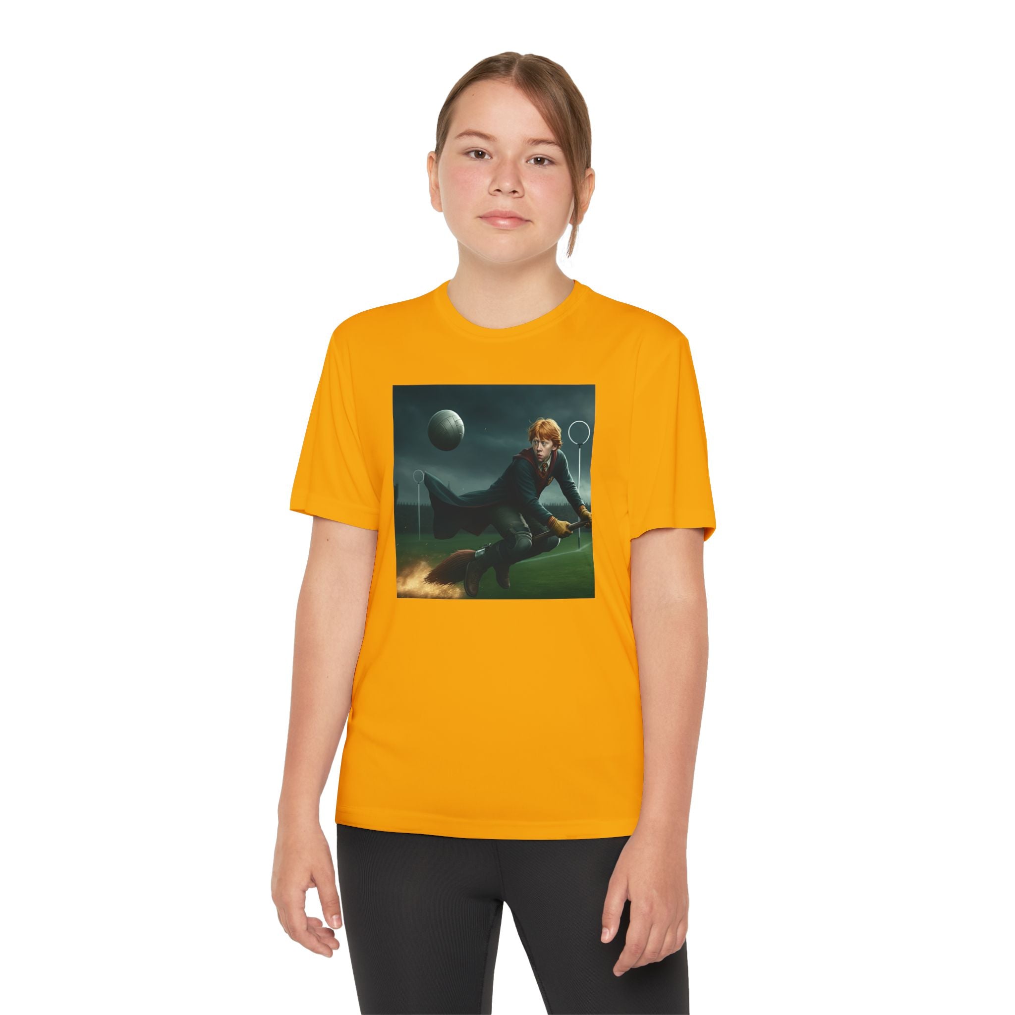 Youth Competitor Tee - Harry Potter, Wizard School Shirt, Magical Kids Top, Hogwarts Fan Gift, Sorcerer's Stone T-Shirt